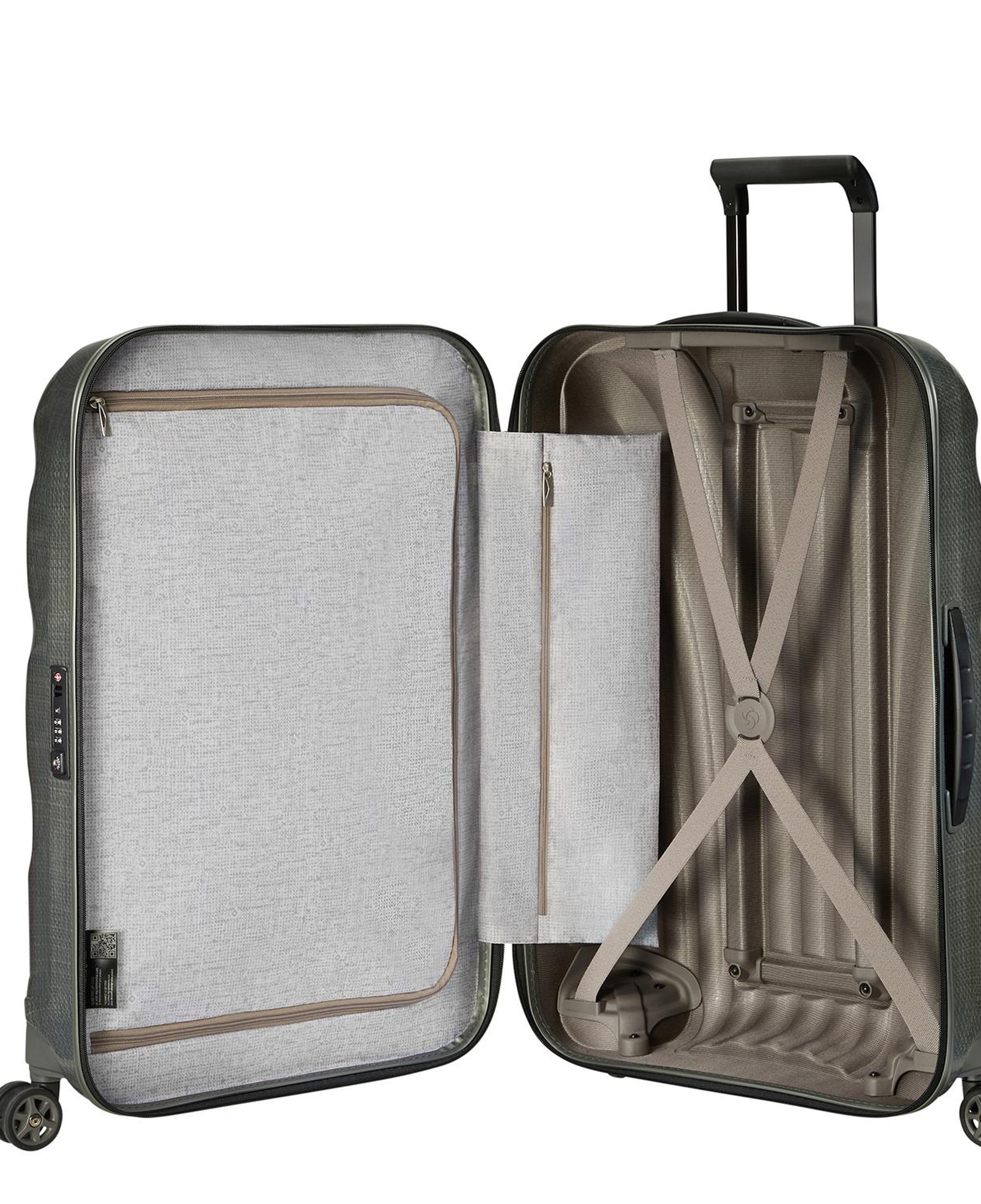 Samsonite Yeşil C-Lite - Spinner 4 Tekerlekli Büyük Boy Valiz 75cm