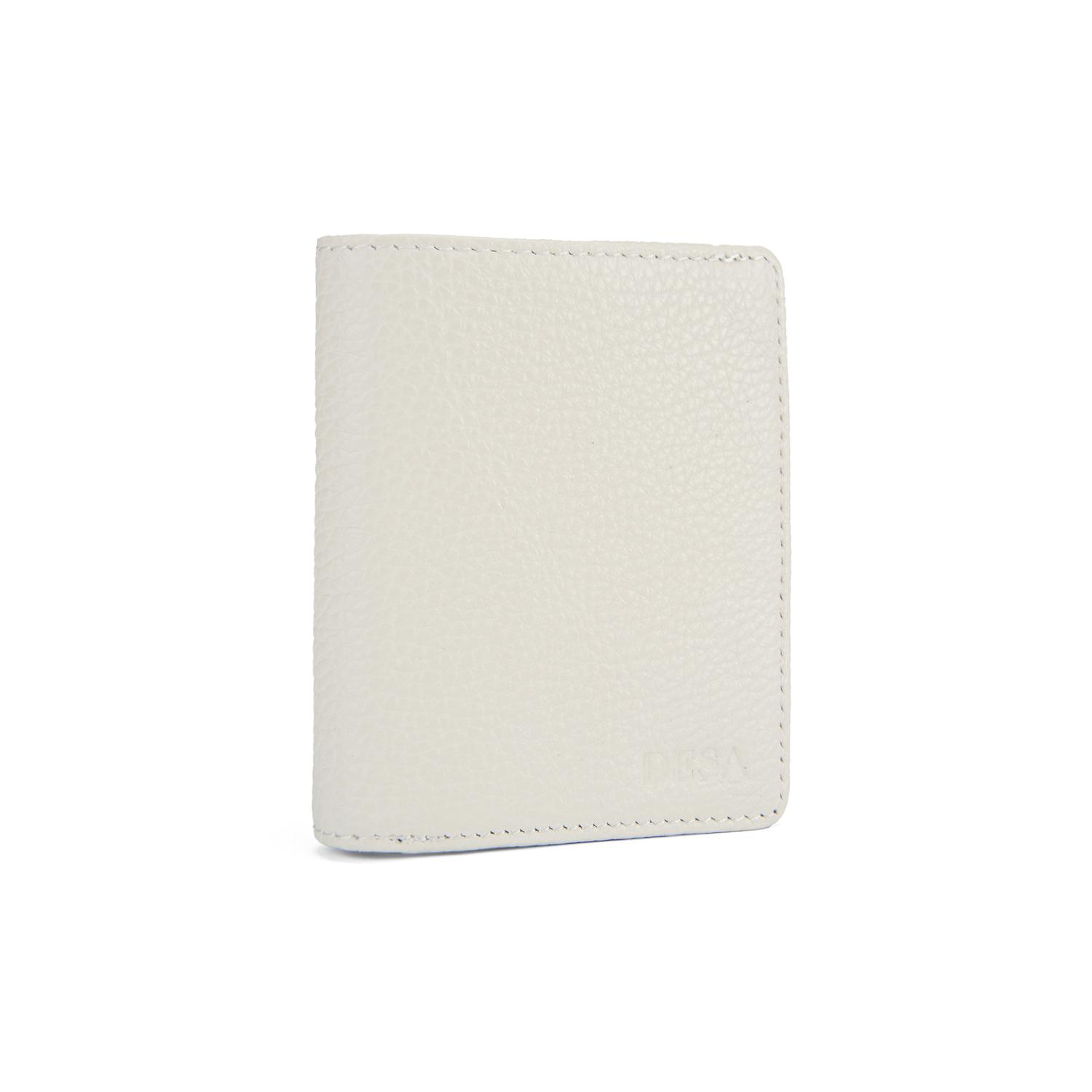 Milan Beyaz Kadın Deri Cüzdan