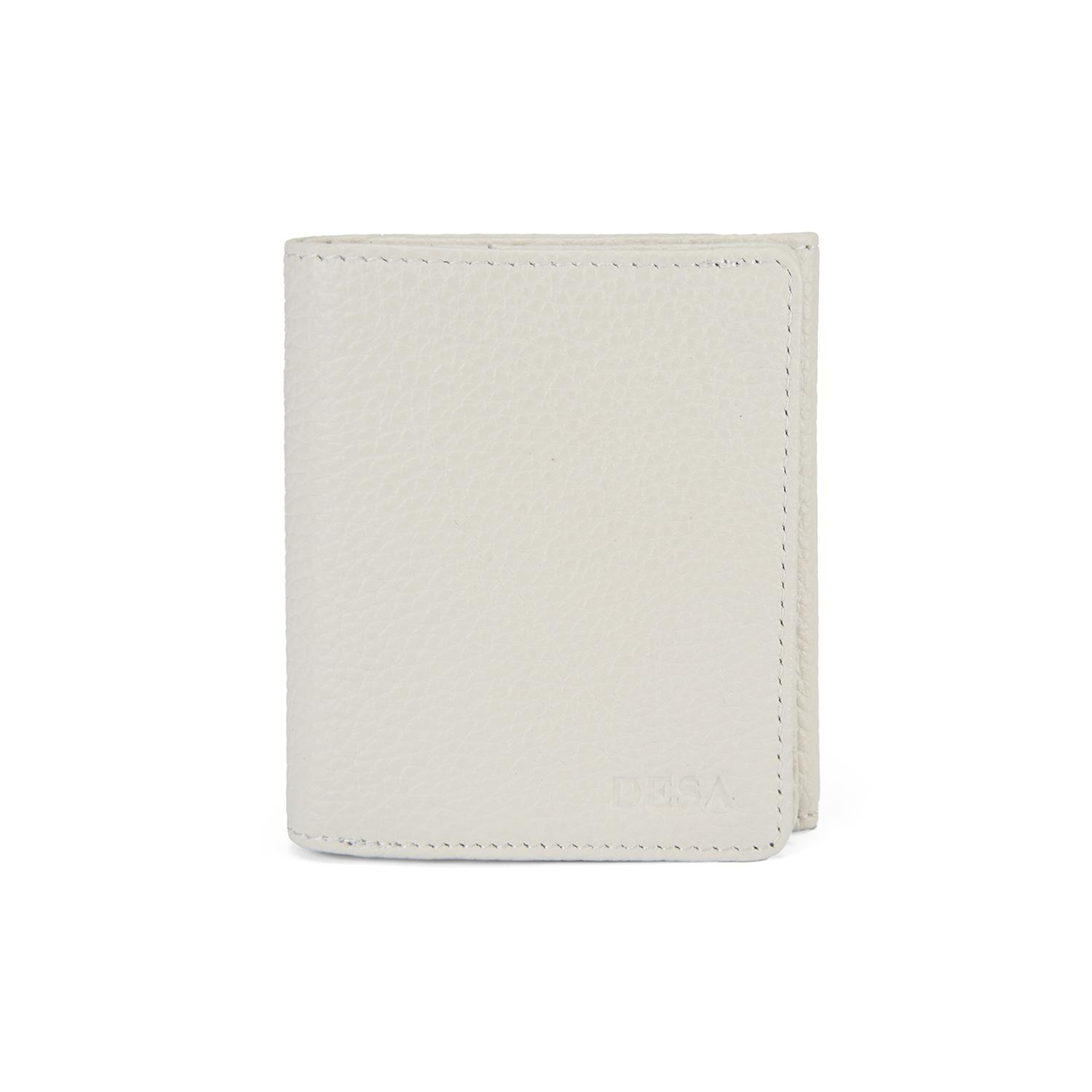 Milan Beyaz Kadın Deri Cüzdan