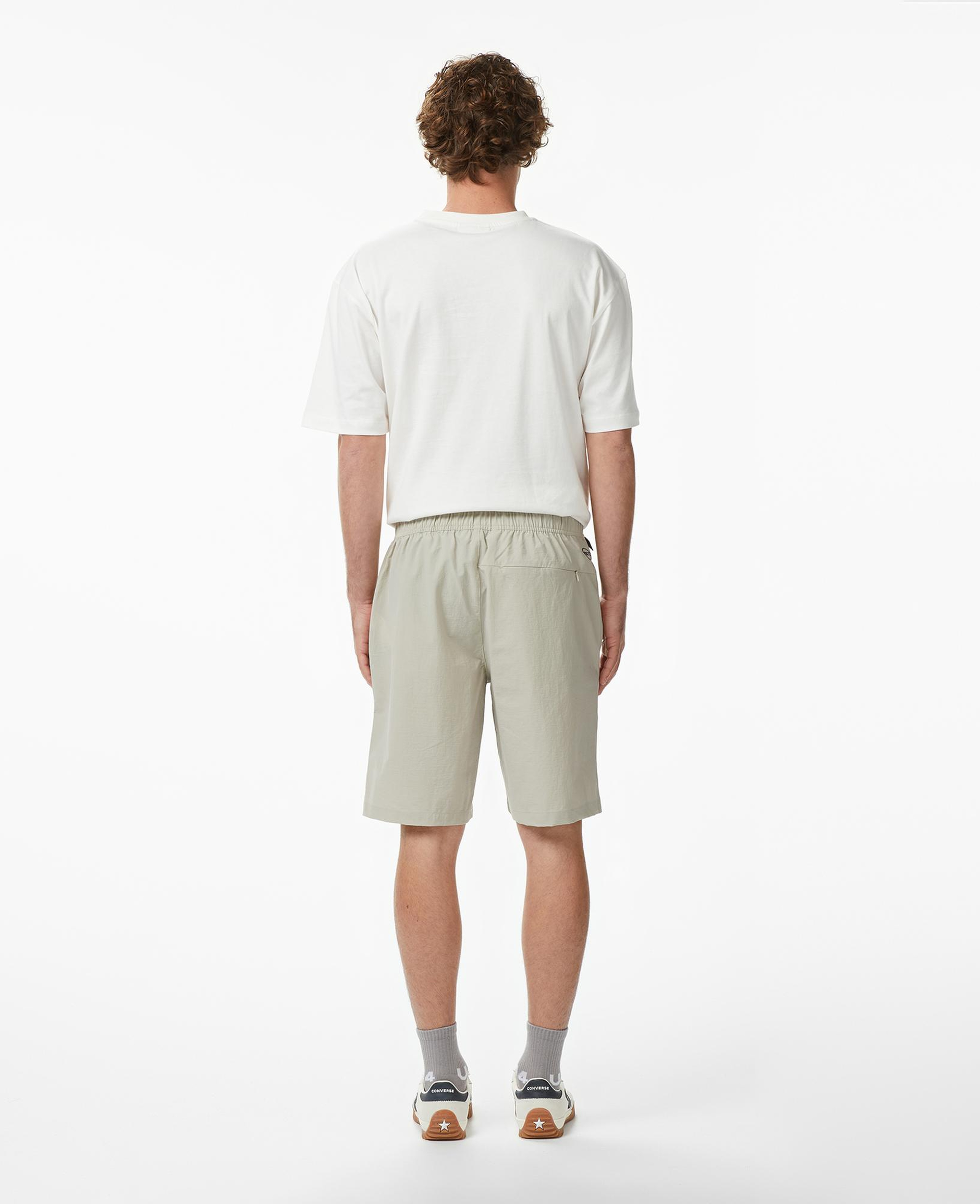 UNITED4 Slim Fit Erkek Krem Şort