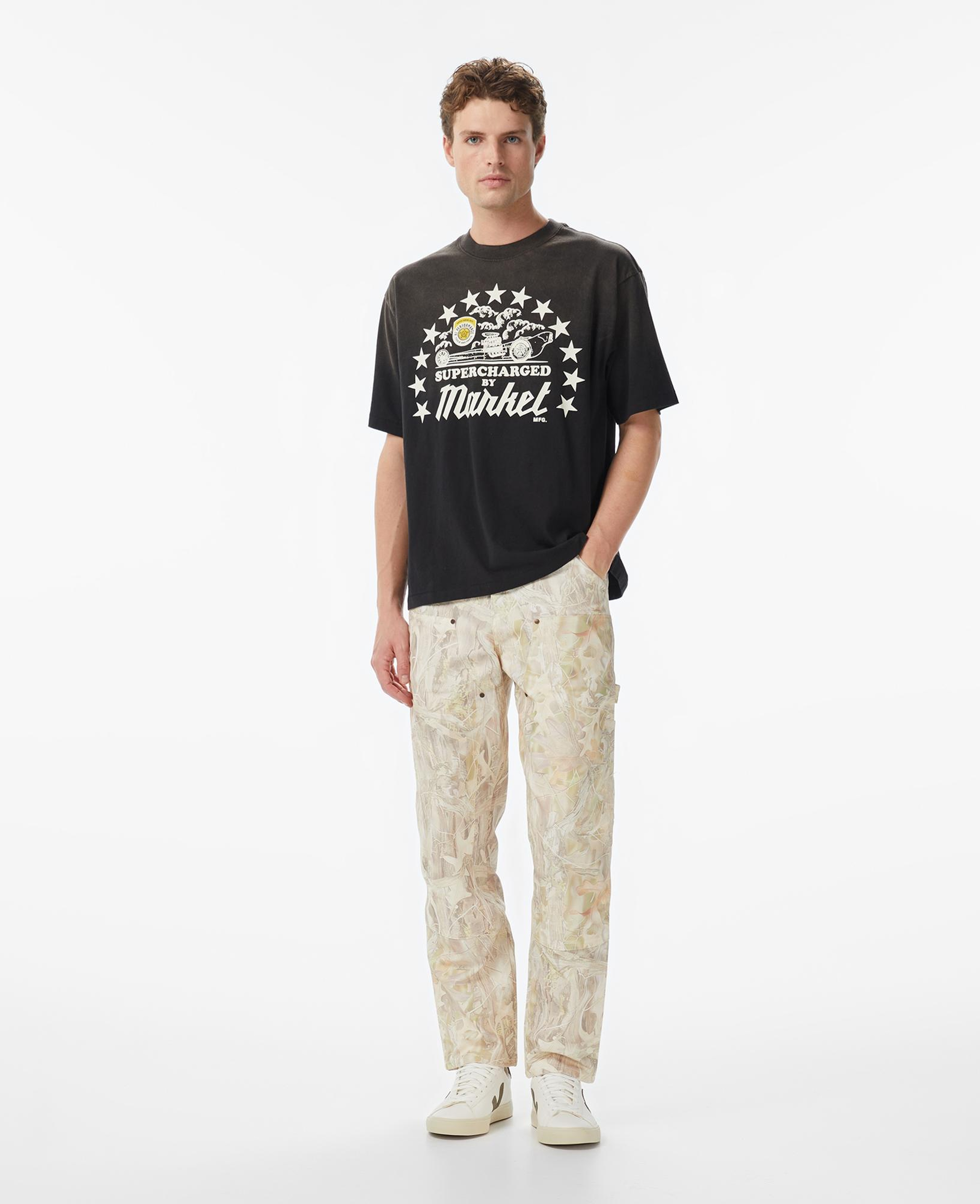 Market Handyman Camo Carpenter Erkek Beyaz Pantolon