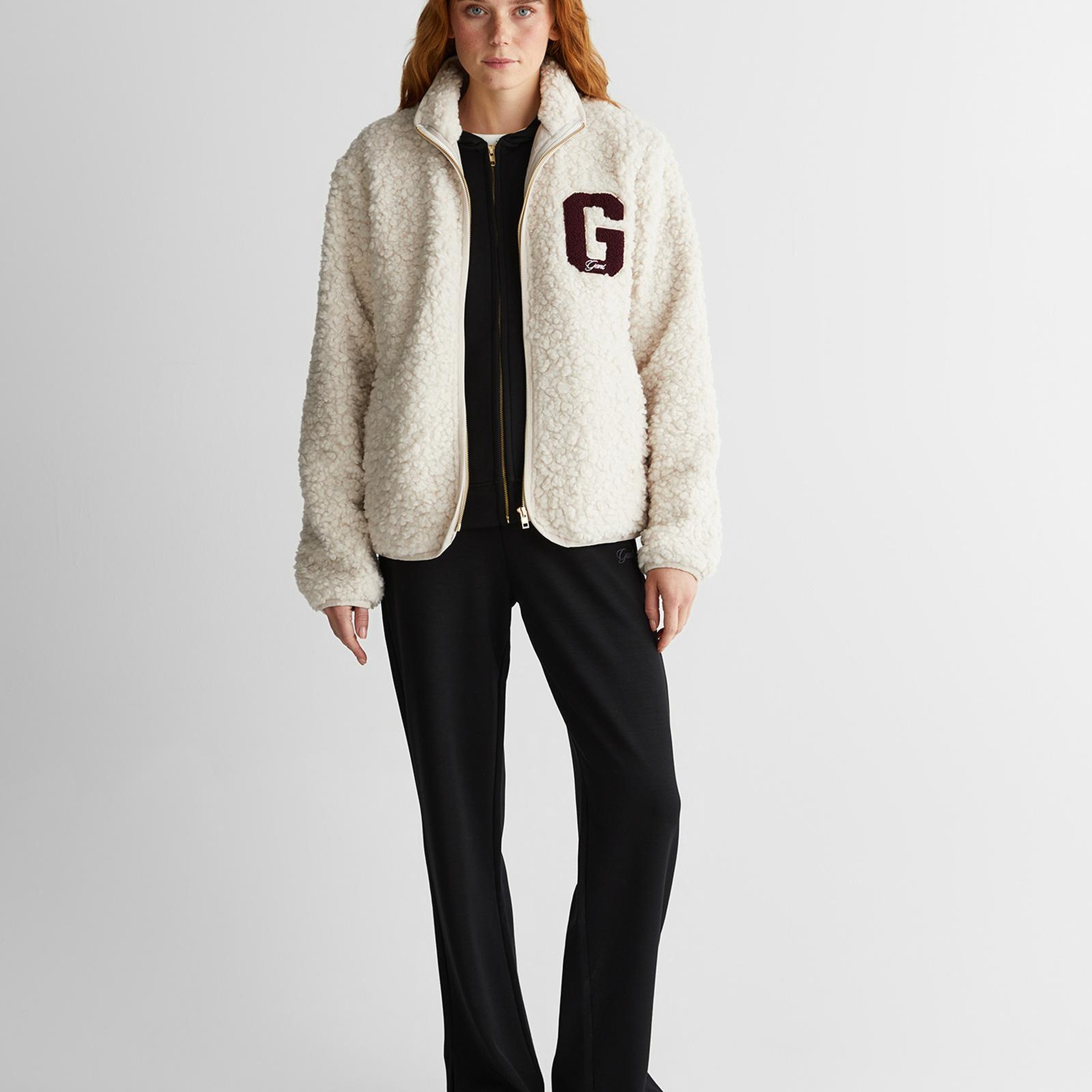GANT Kadın Siyah Standart Fit  Eşofman Altı