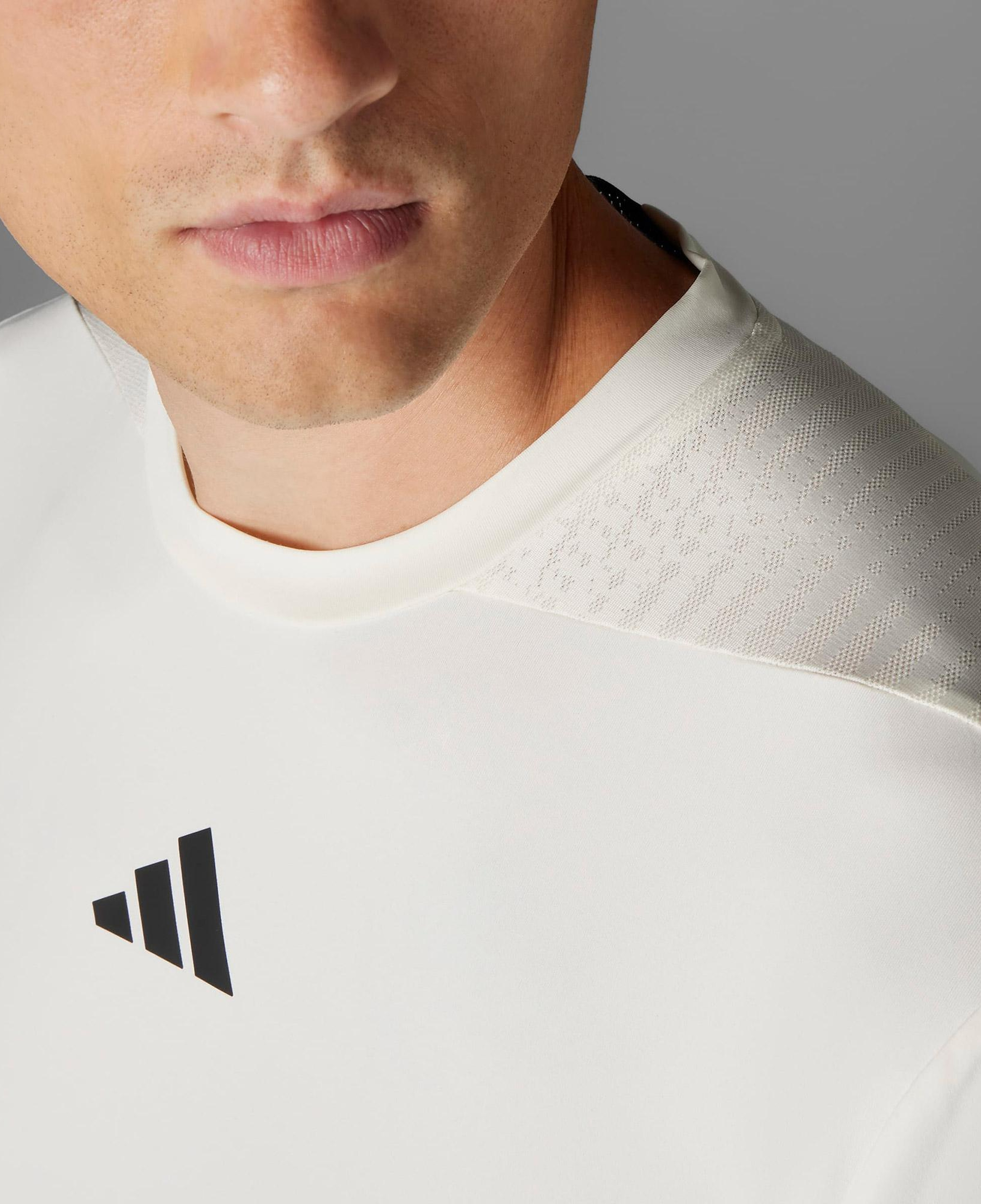adidas Designed For Training intensity Erkek Beyaz Antrenman T-Shirt