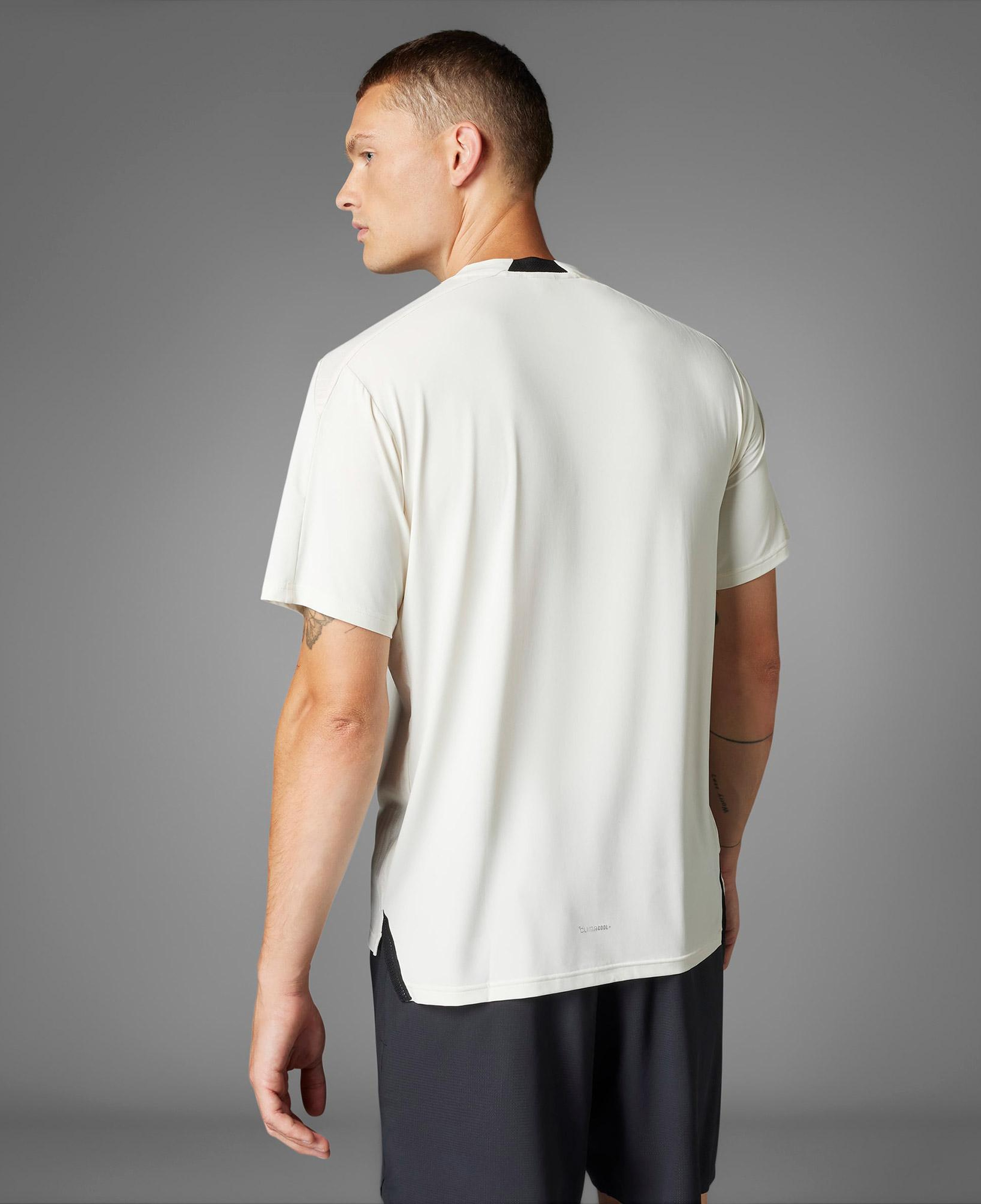 adidas Designed For Training intensity Erkek Beyaz Antrenman T-Shirt