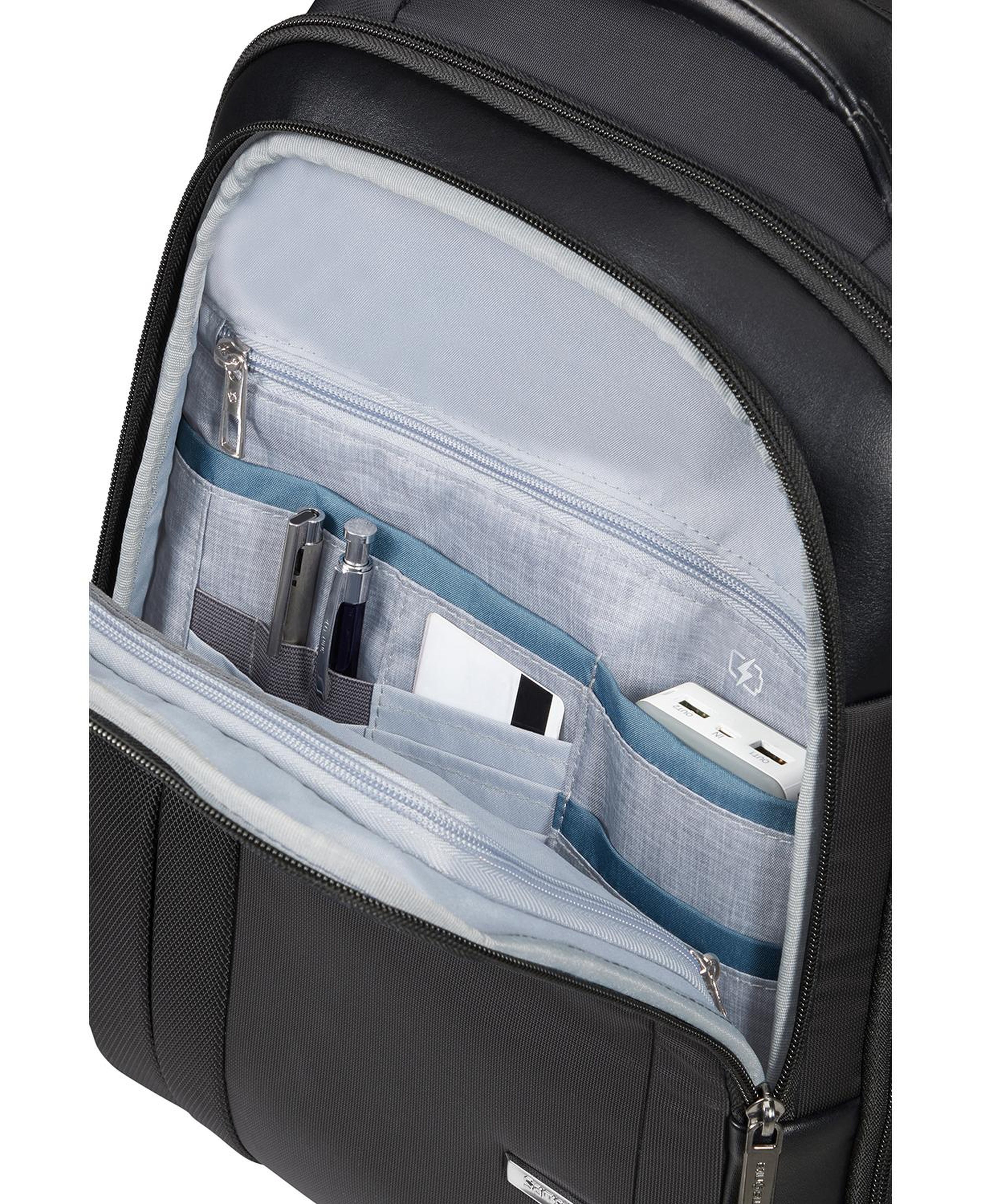 Samsonite Siyah Spectrolite 3.0 - Körüklü Laptop Sırt Çantası 15.6"
