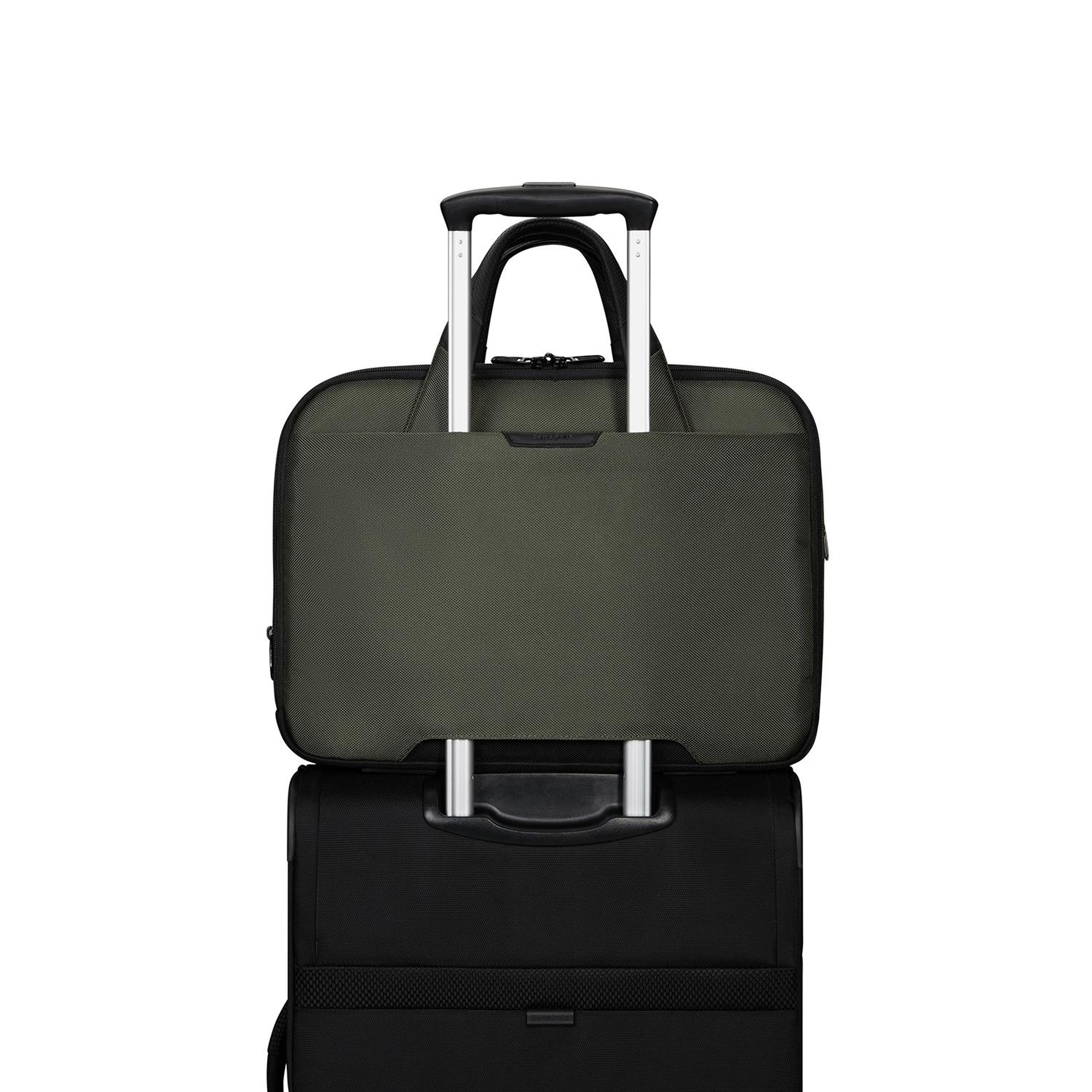 Samsonite Yeşil Pro-DLX - Körüklü Laptop/Evrak Çantası
