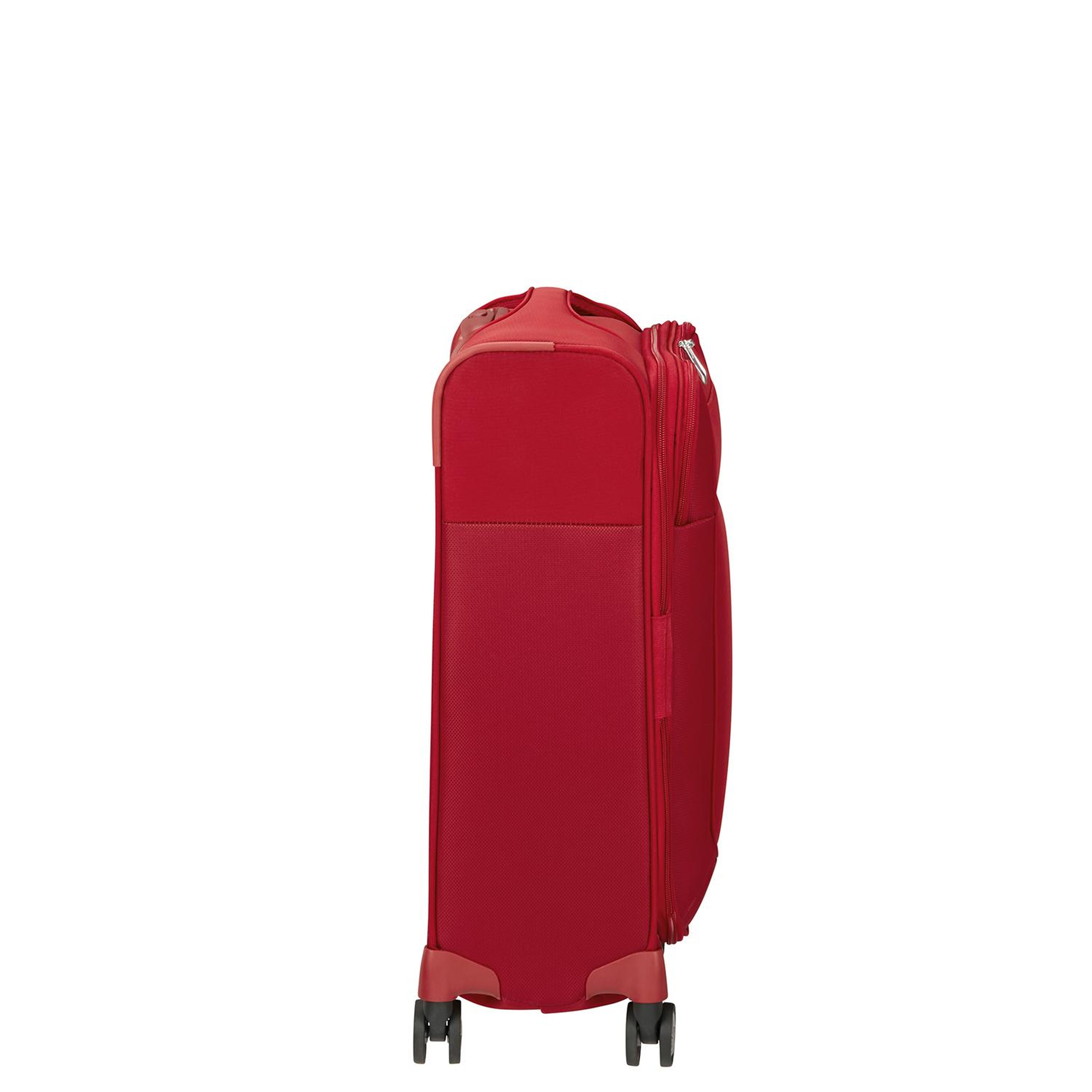 Samsonite Kırmızı D'lite - 4 Tekerlekli Körüklü Kabin Boy Valiz 55cm