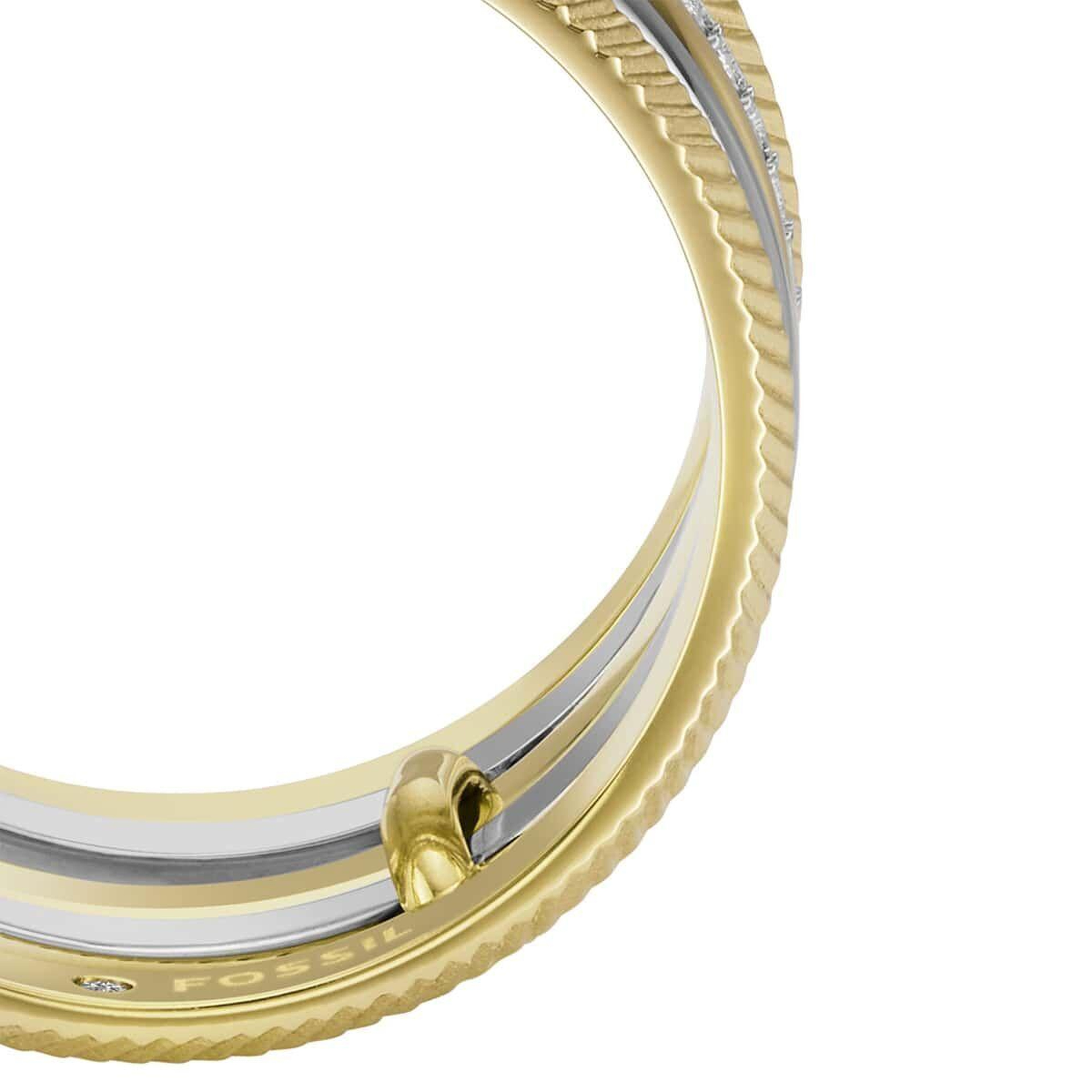 Fossil JF04592-998506 Kadın Yüzük (55 mm)