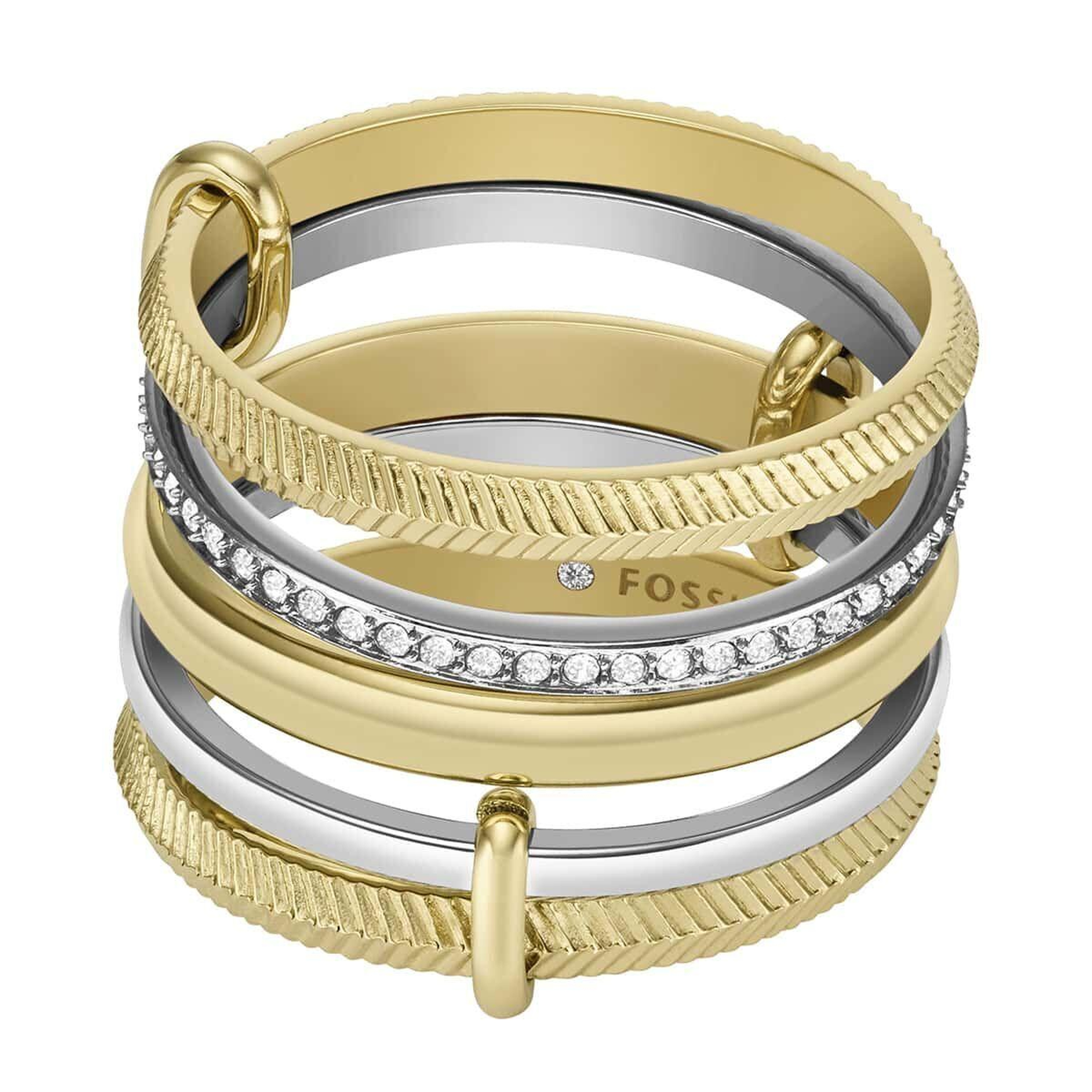 Fossil JF04592-998506 Kadın Yüzük (55 mm)