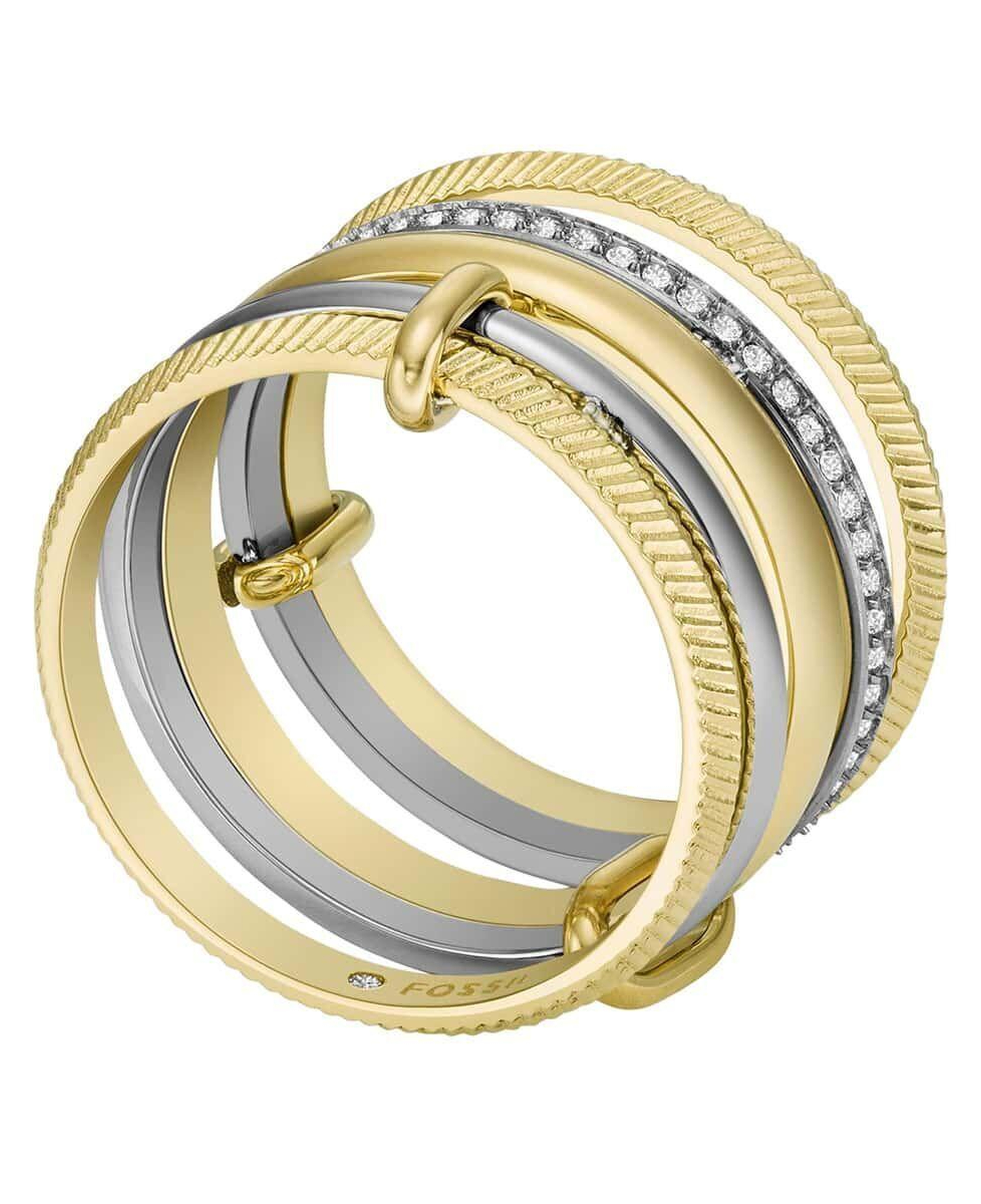 Fossil JF04592-998506 Kadın Yüzük (55 mm)