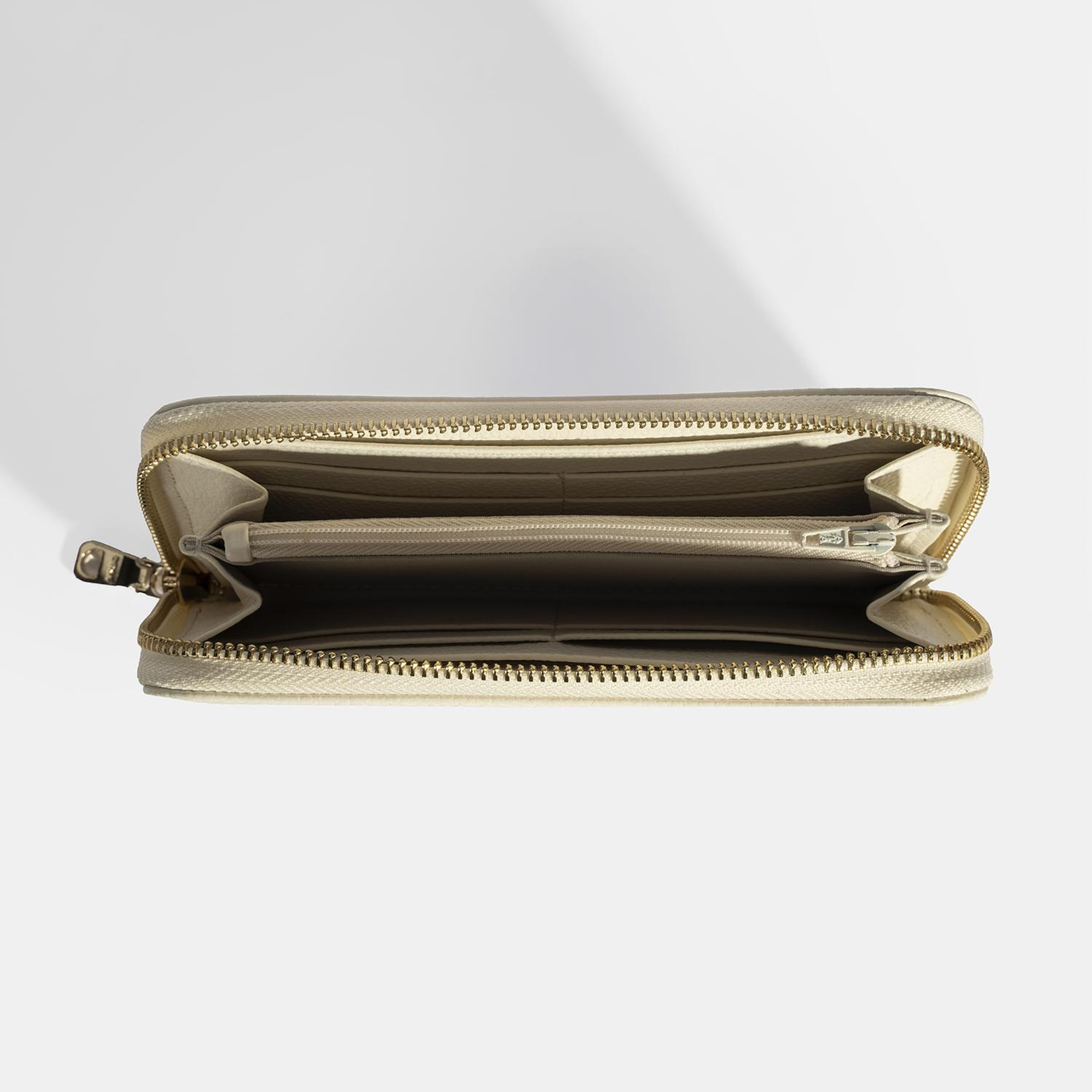 Kadın Bej Deri Cüzdan