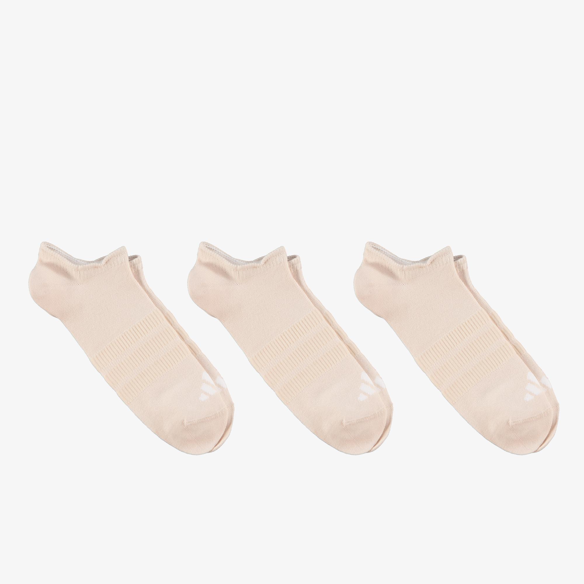 adidas Thin&Light Sportswear 3lü Unisex Bej Antrenman Çorabı