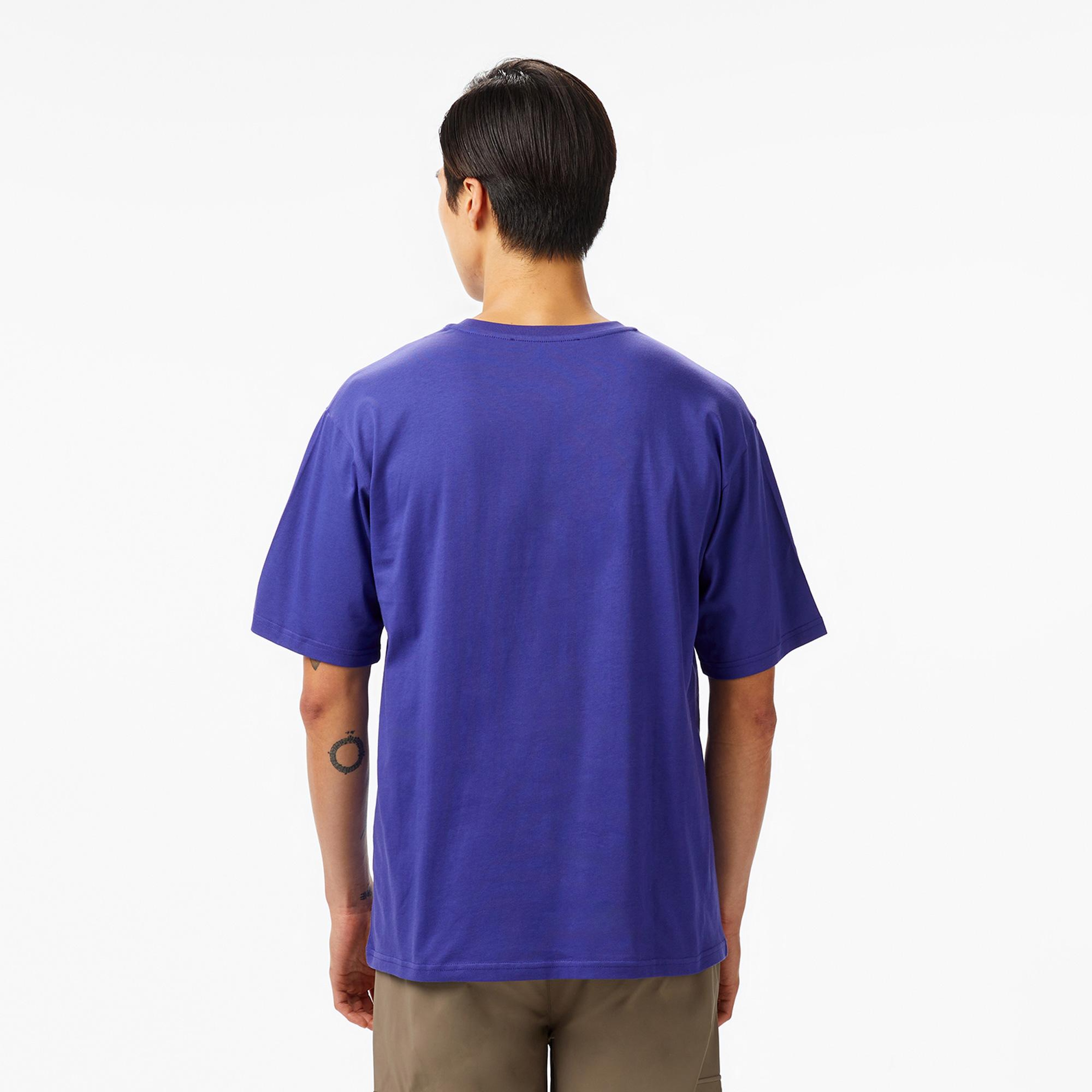 Les Benjamins Essentials Erkek Mor T-Shirt