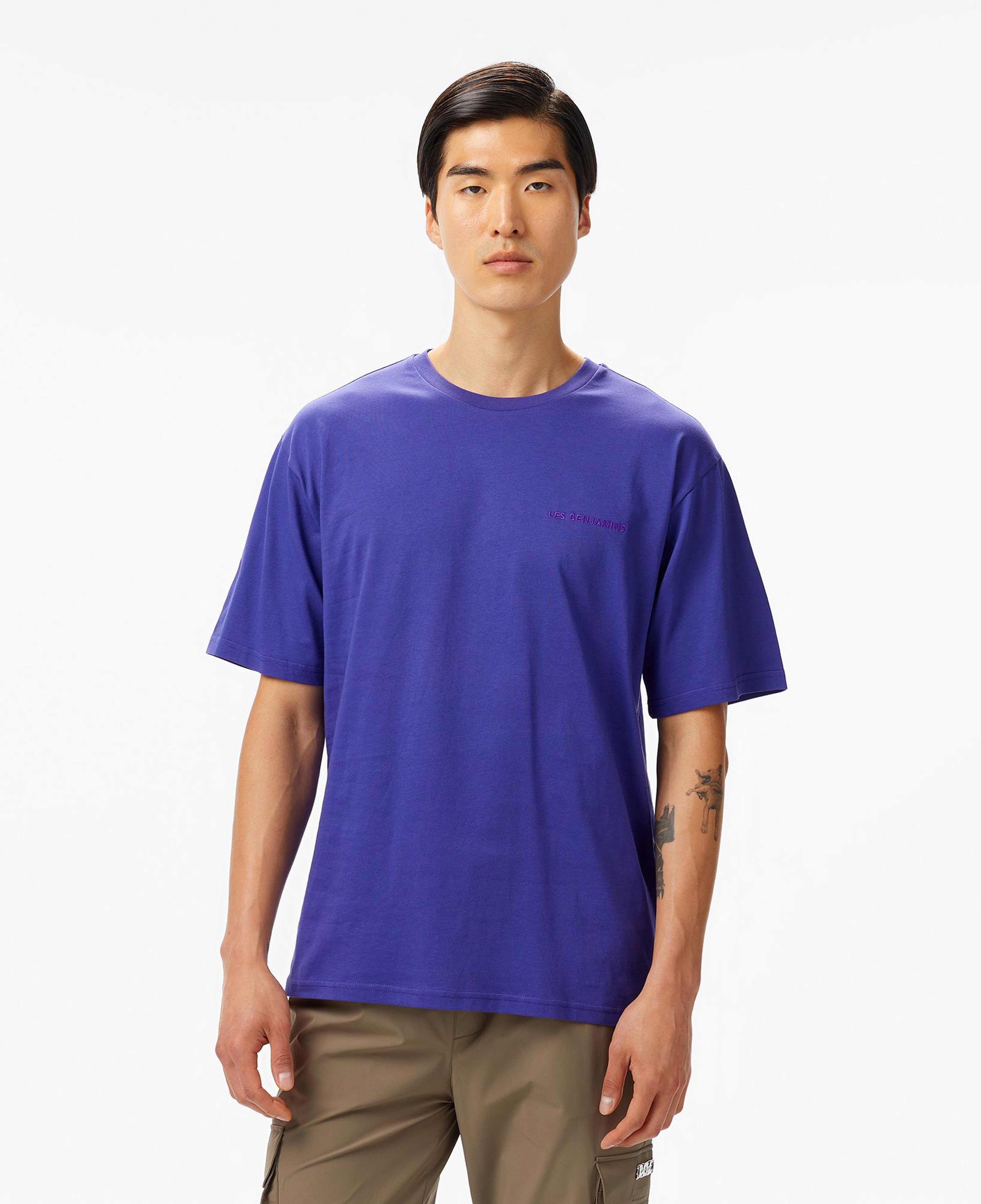 Les Benjamins Essentials Erkek Mor T-Shirt