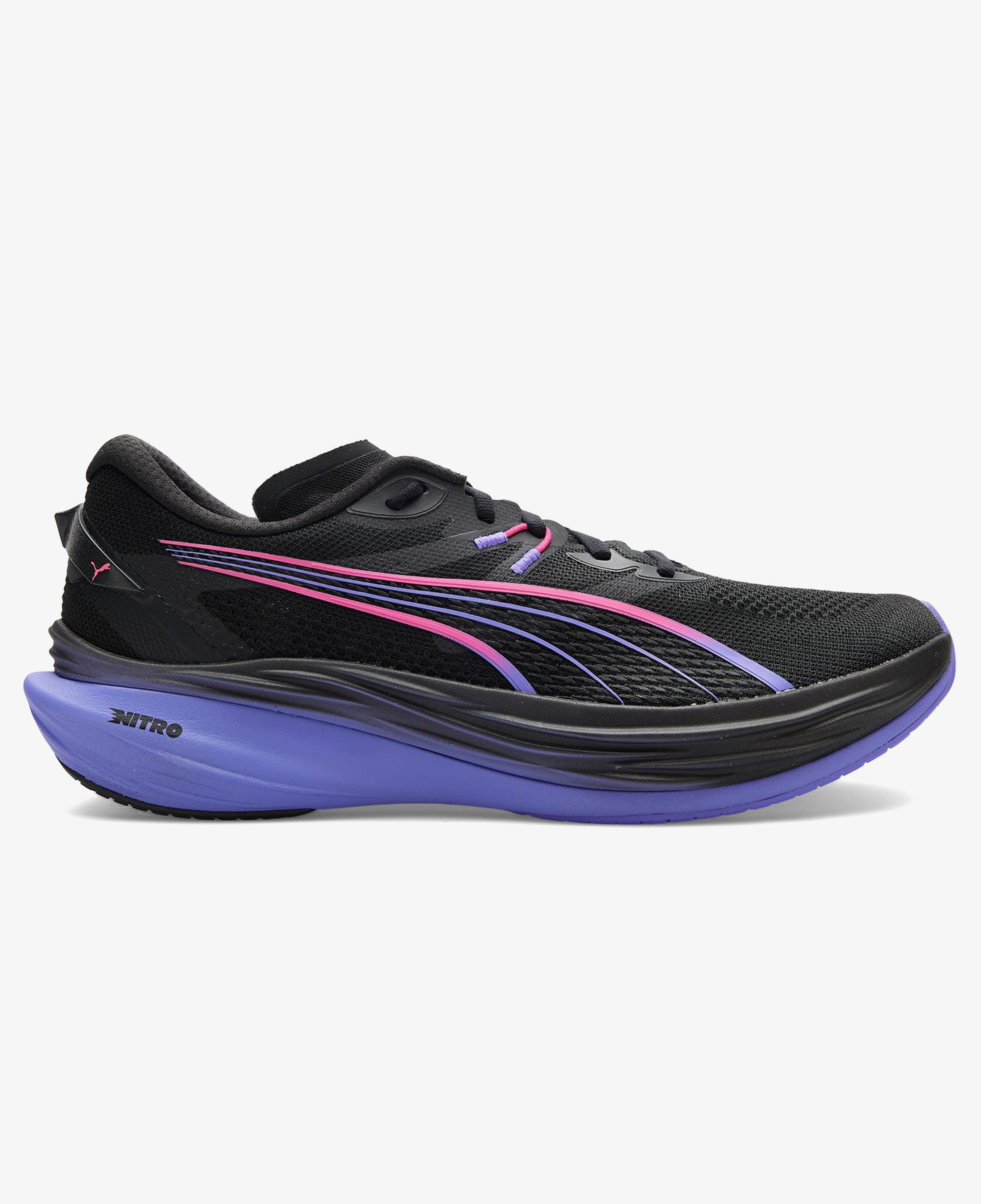 Puma Deviate Nitro 3 Dt Erkek Siyah Koşu Ayakkabısı