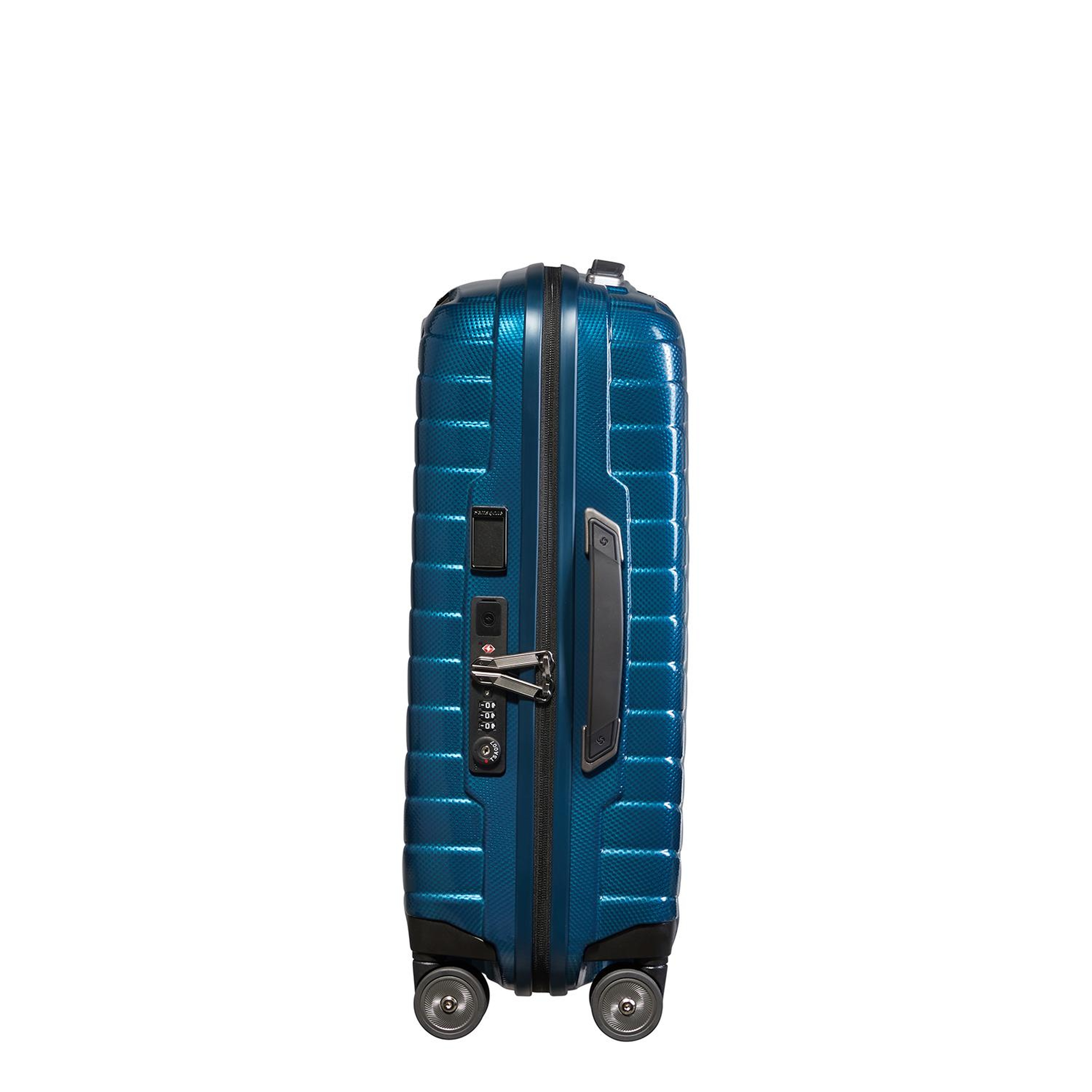 Samsonite Lacivert Proxis - Spinner 4 Tekerlekli Körüklü Kabin Boy Valiz 55cm