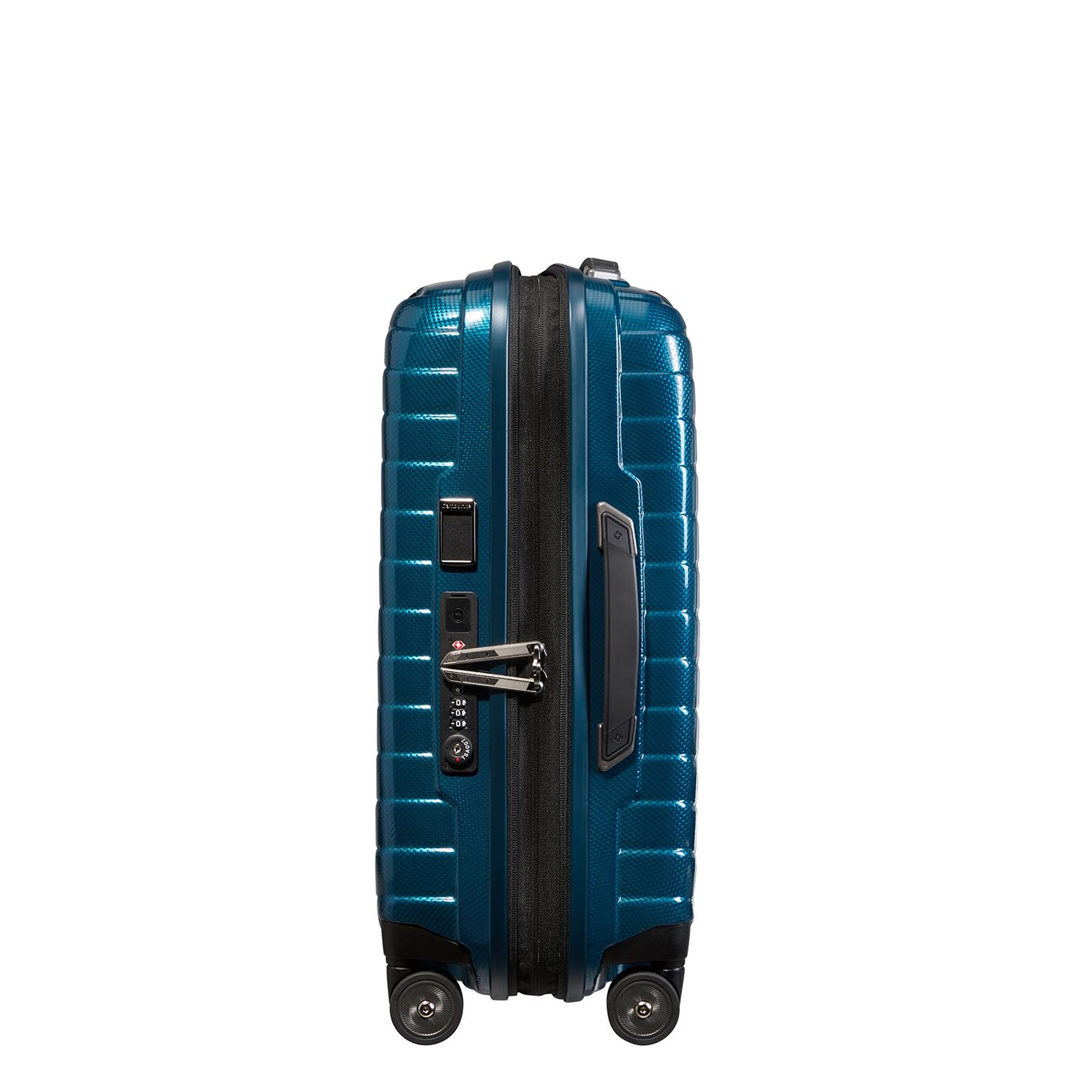 Samsonite Lacivert Proxis - Spinner 4 Tekerlekli Körüklü Kabin Boy Valiz 55cm