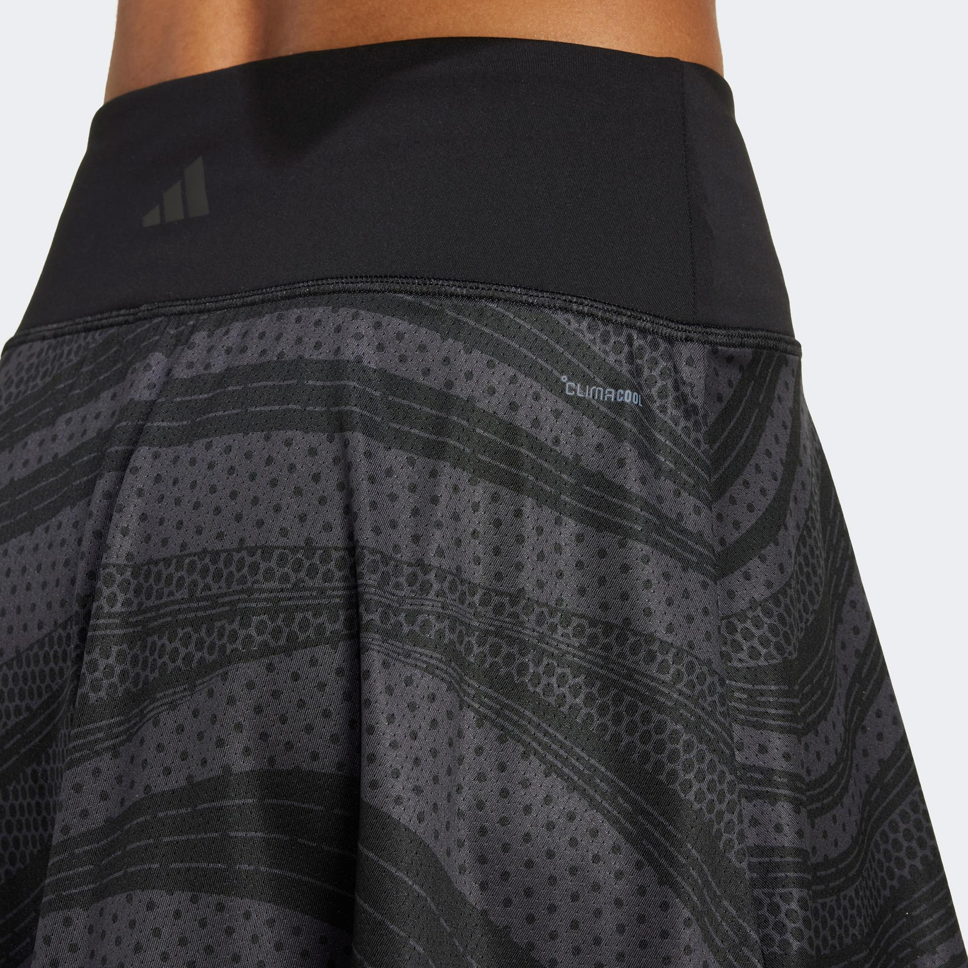 adidas Club Graphskirt Kadın Gri Tenis Eteği