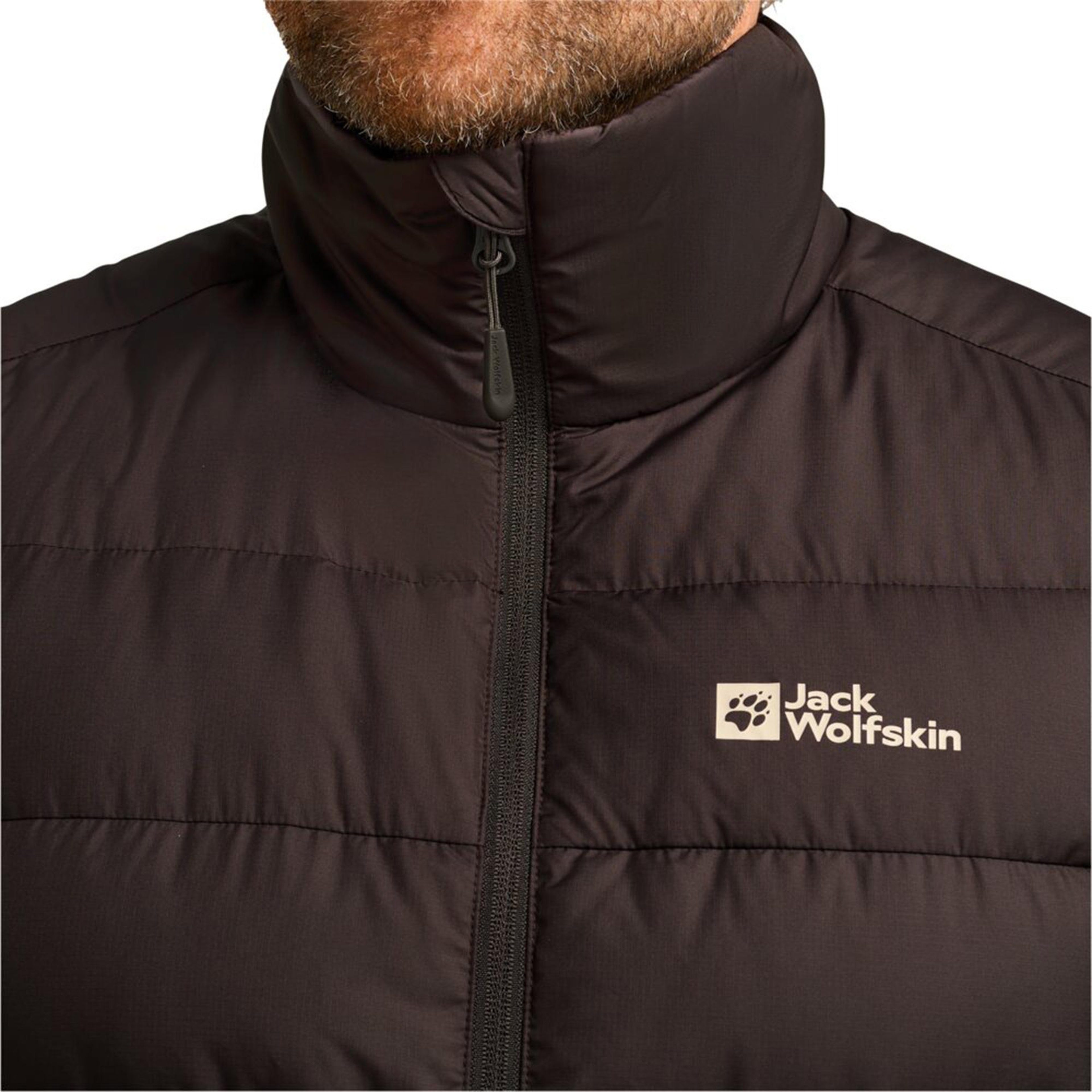 Jack Wolfskin Erkek Ather Down Kahverengi Yelek