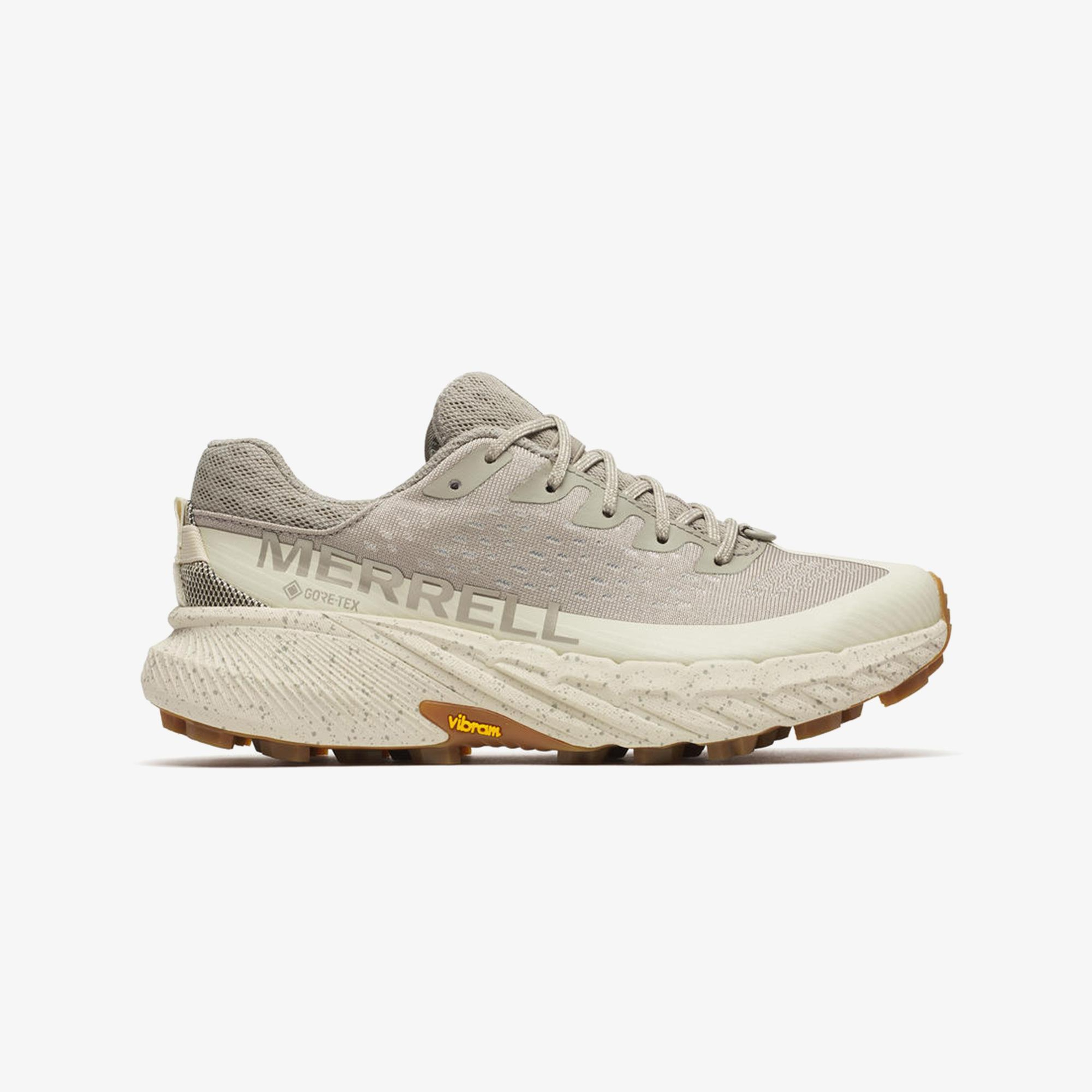 Merrell Agility Peak 5 Gore Tex Kadın Bej Koşu Ayakkabısı