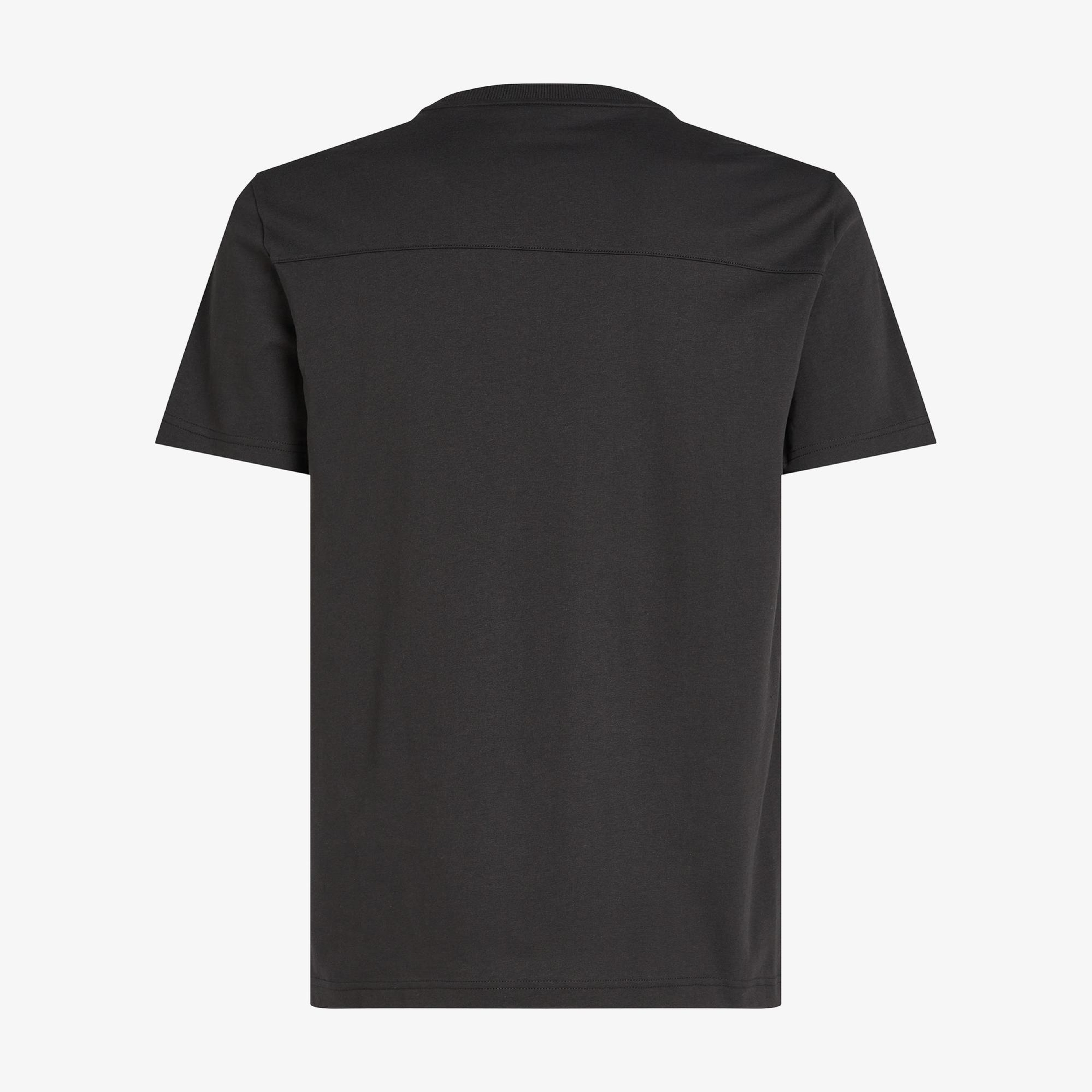 Calvin Klein Structured Embroidery Erkek Siyah T-Shirt