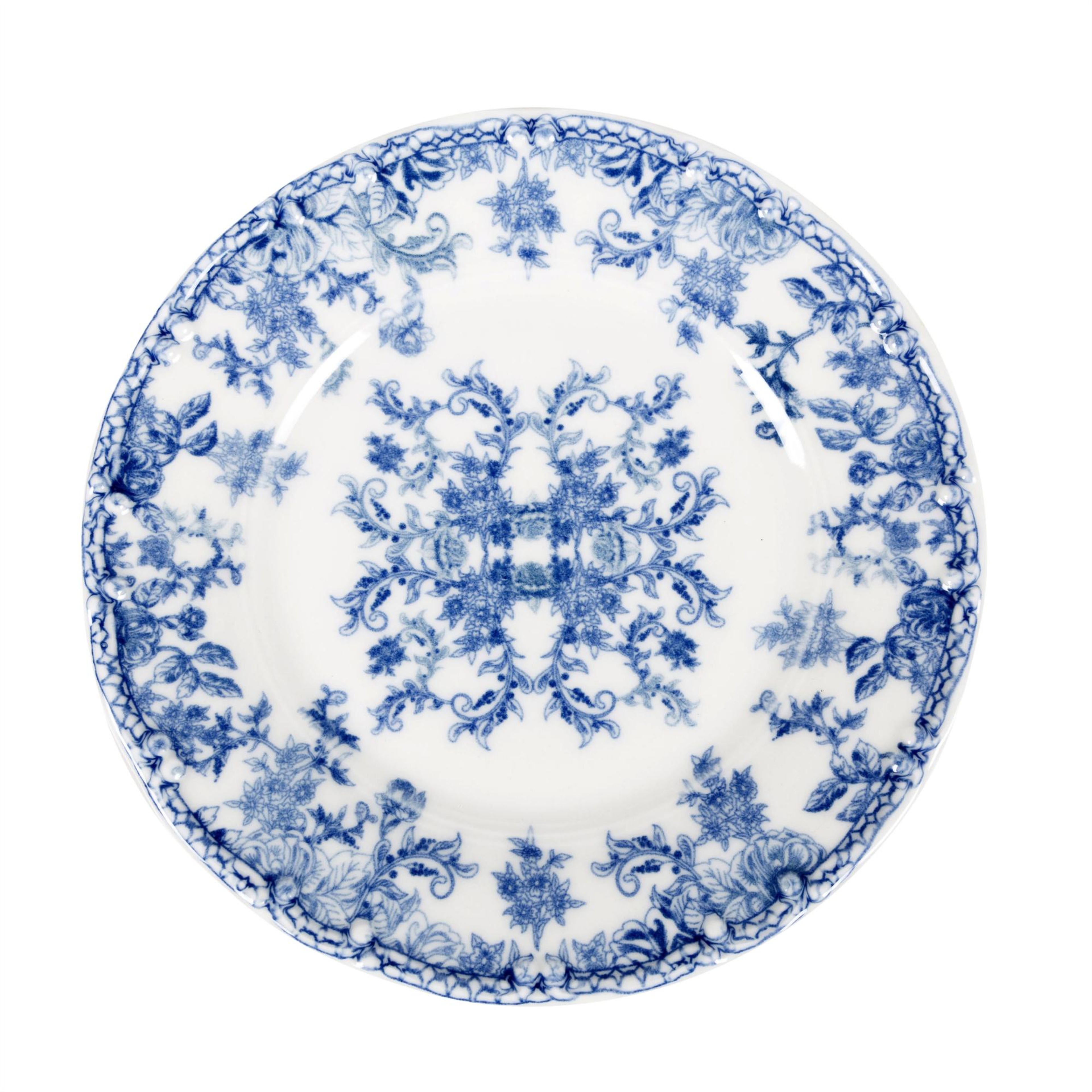 BLUE DREAM PASTA TABAĞI SETİ 6LI- 20 CM