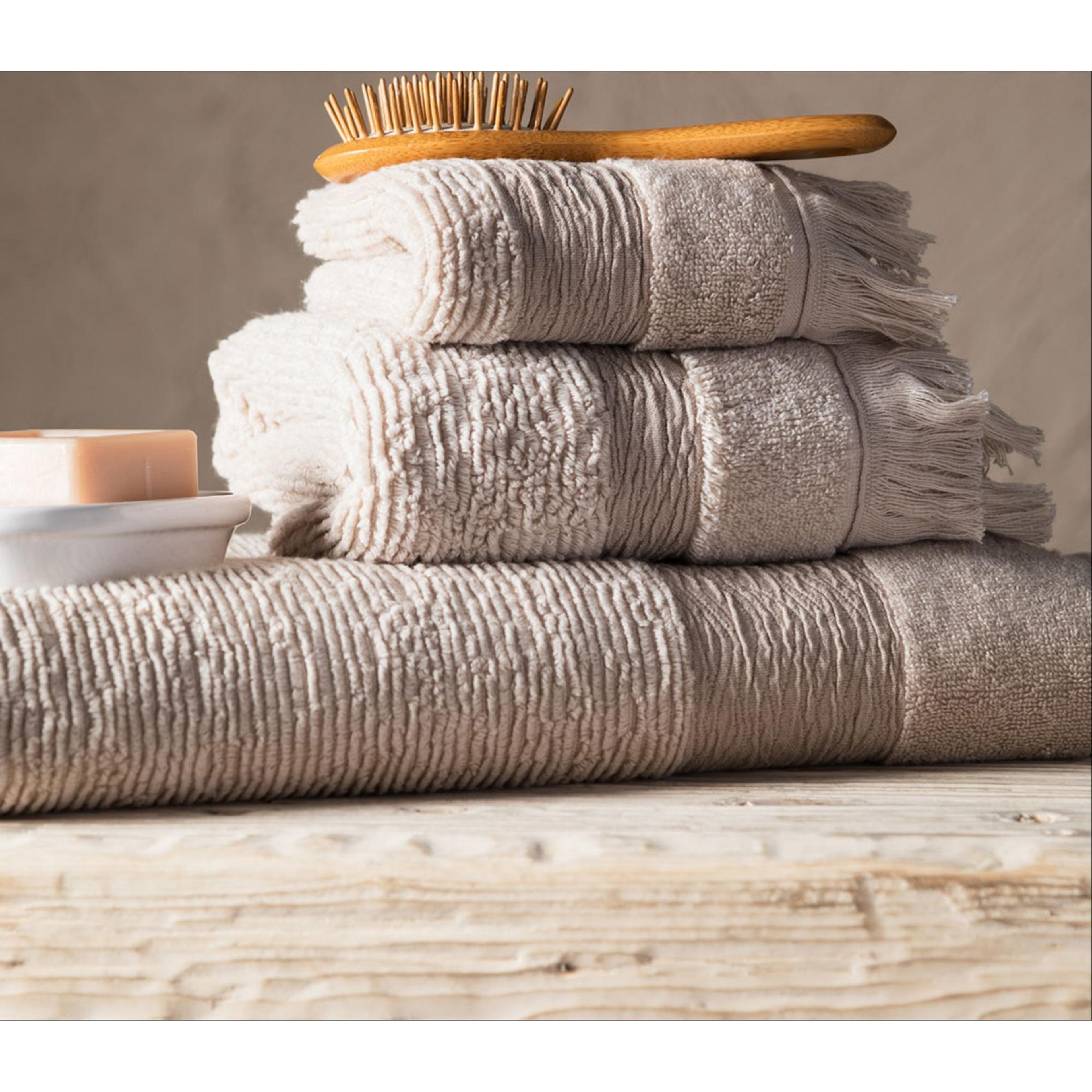 BORLA BEJ YÜZ HAVLUSU 50X80