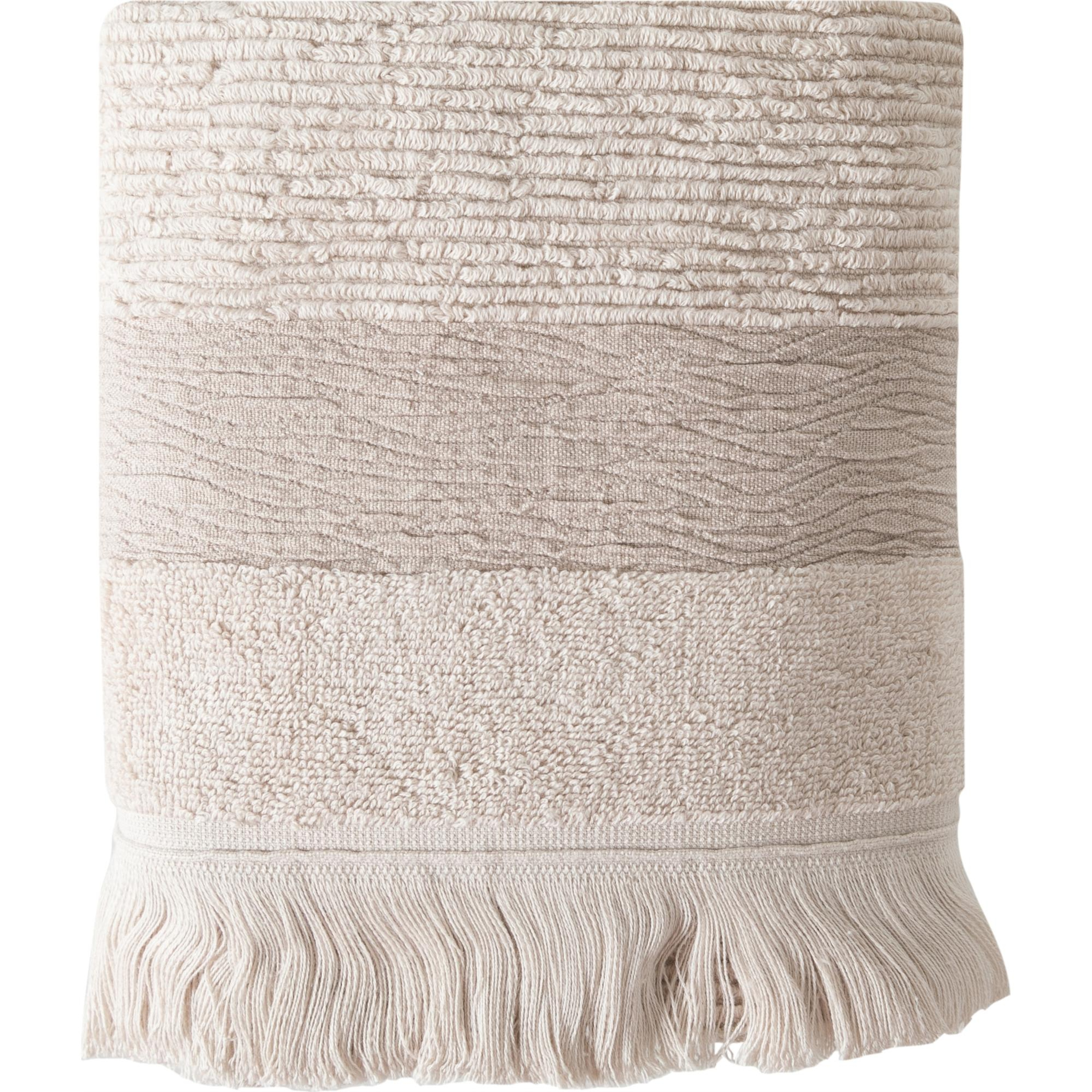 BORLA BEJ YÜZ HAVLUSU 50X80