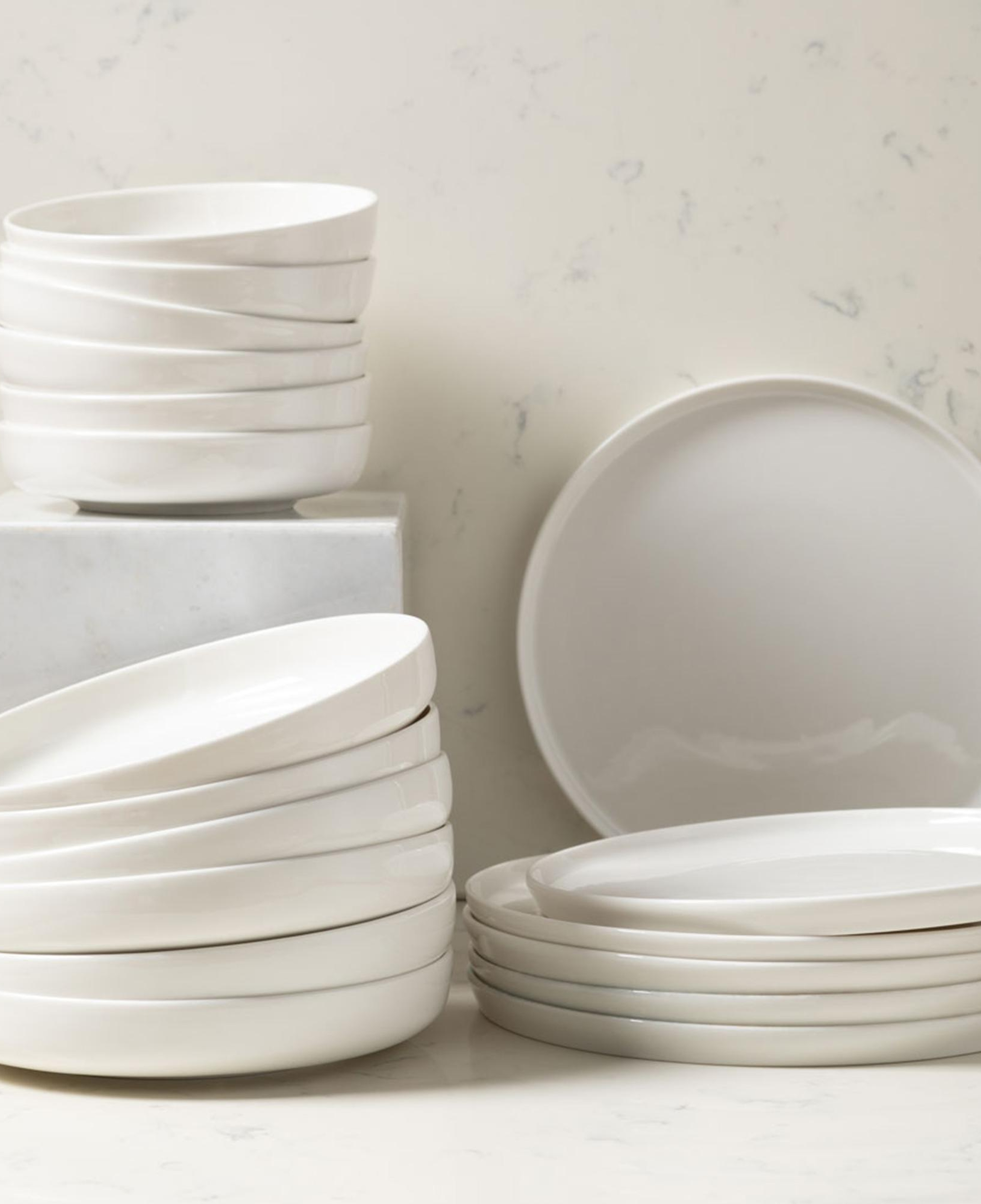 EPHESUS WHITE  18 PARÇA PORSELEN YEMEK TAKIMI