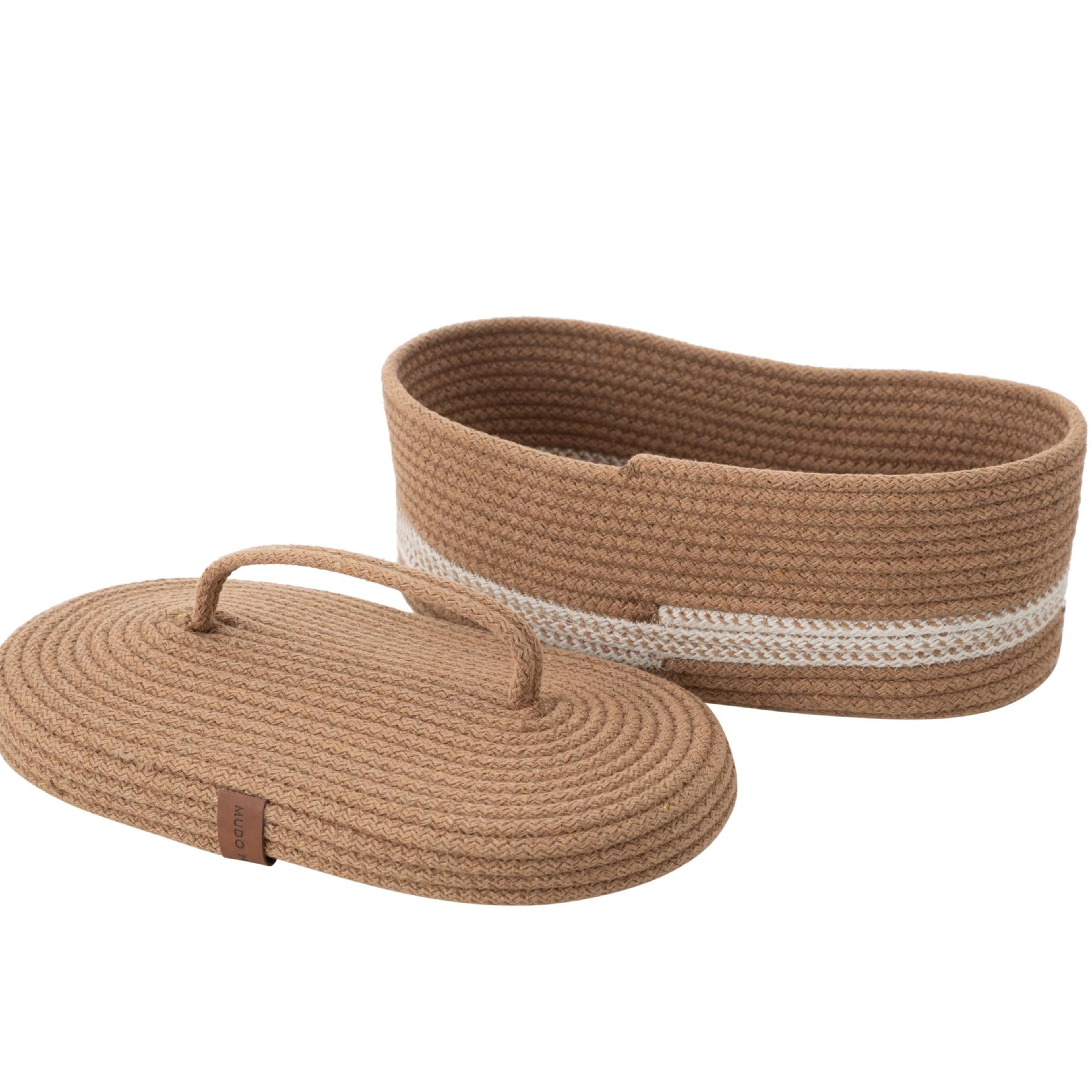 VENUS OVAL DÜZENLEYİCİ SEPET KAHVE 30X13X11