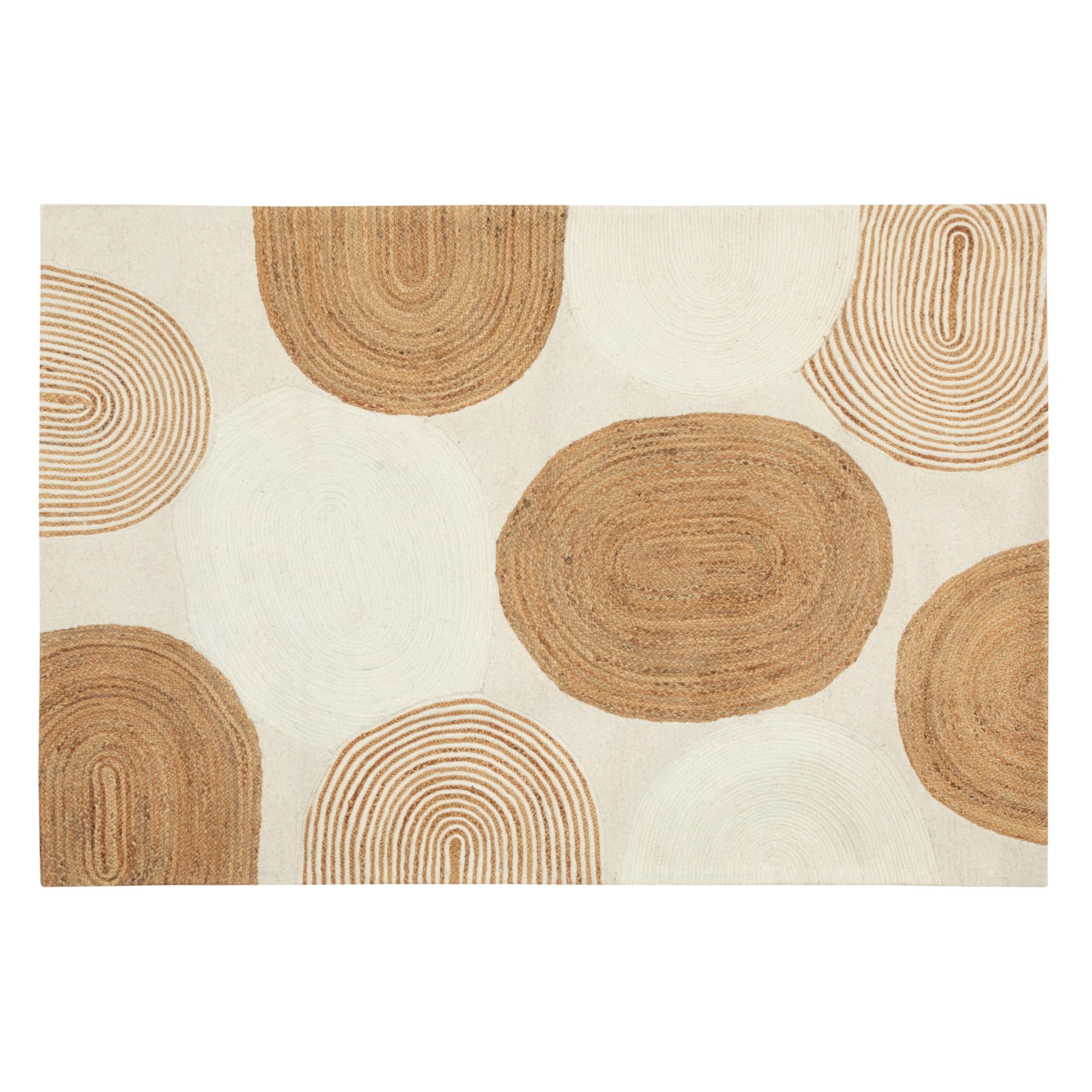 MARTA JÜT HALI NATUREL BEYAZ 170X240