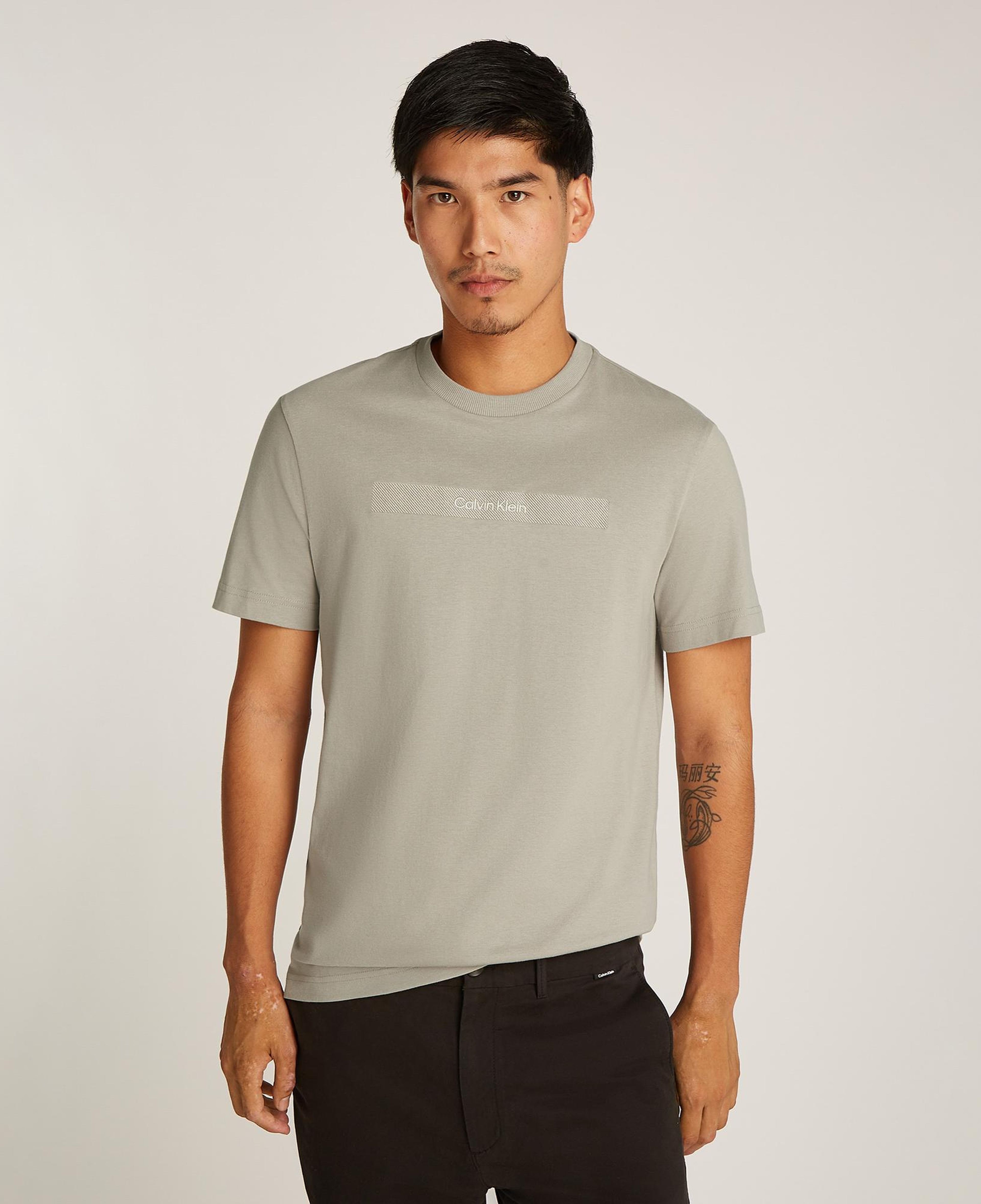 Calvin Klein Erkek Bej T-Shirt