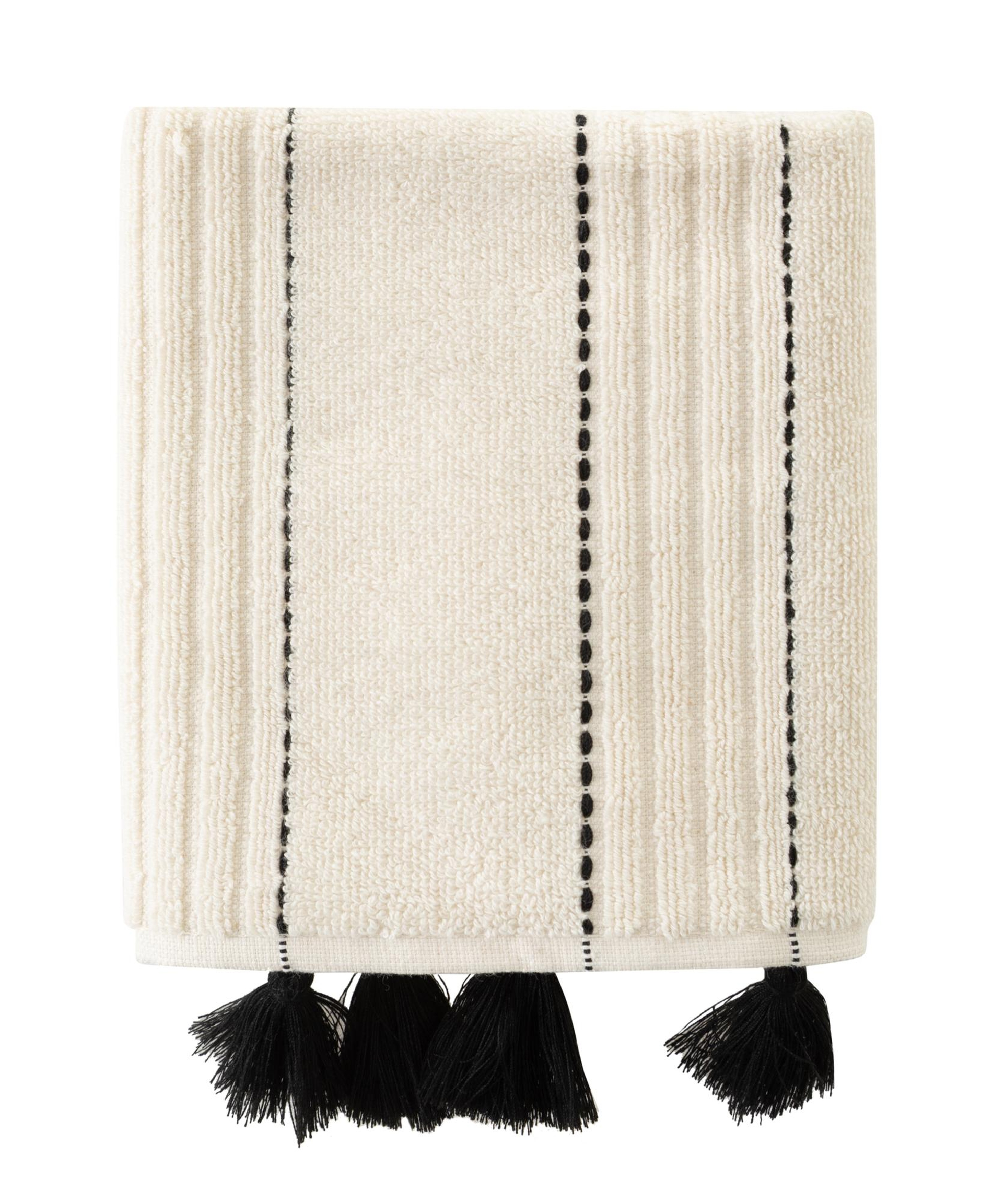 LINDA KREM PÜSKÜLLÜ EL HAVLUSU 30X50