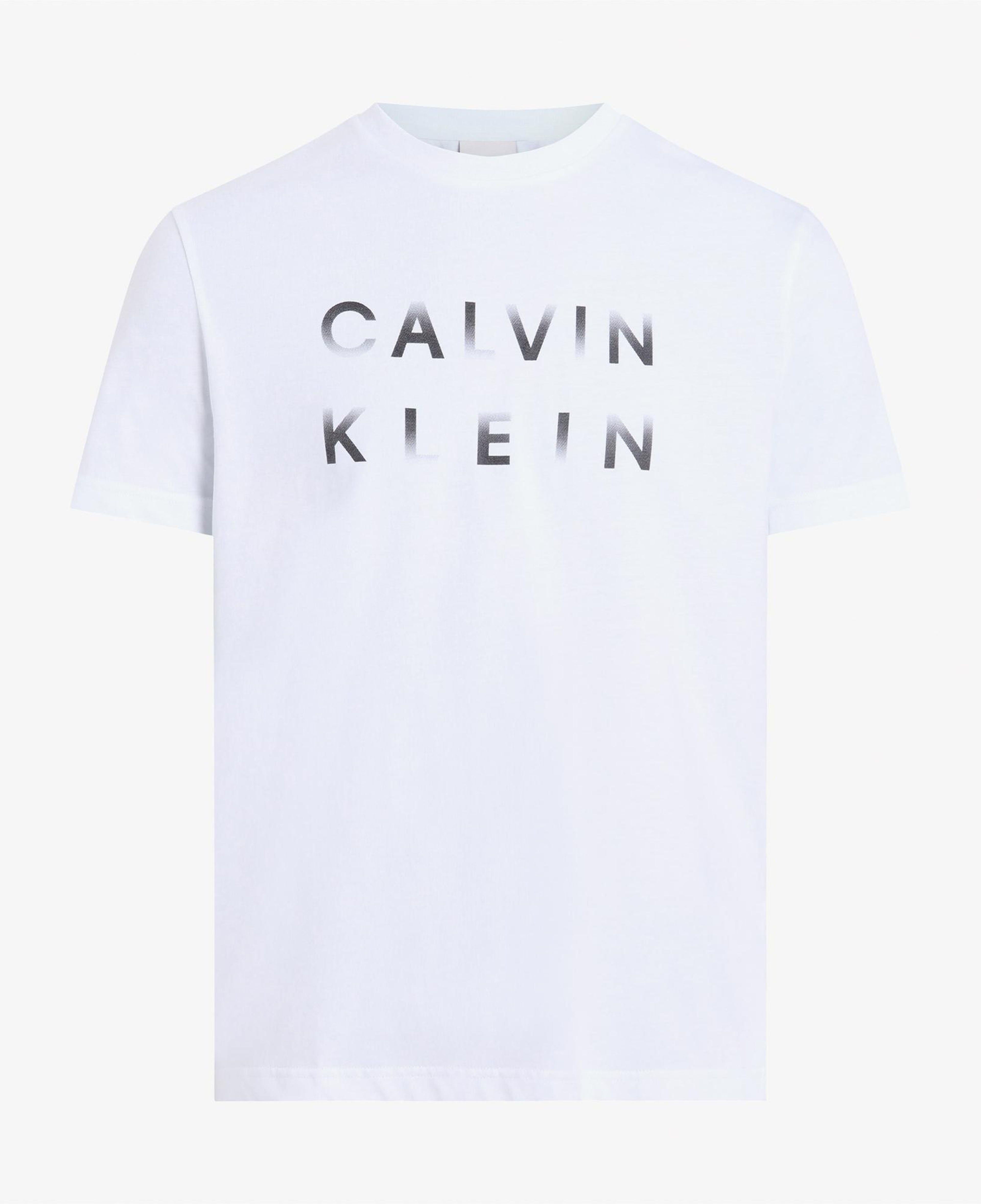 Calvin Klein Enlarged Logo Erkek Beyaz T-Shirt