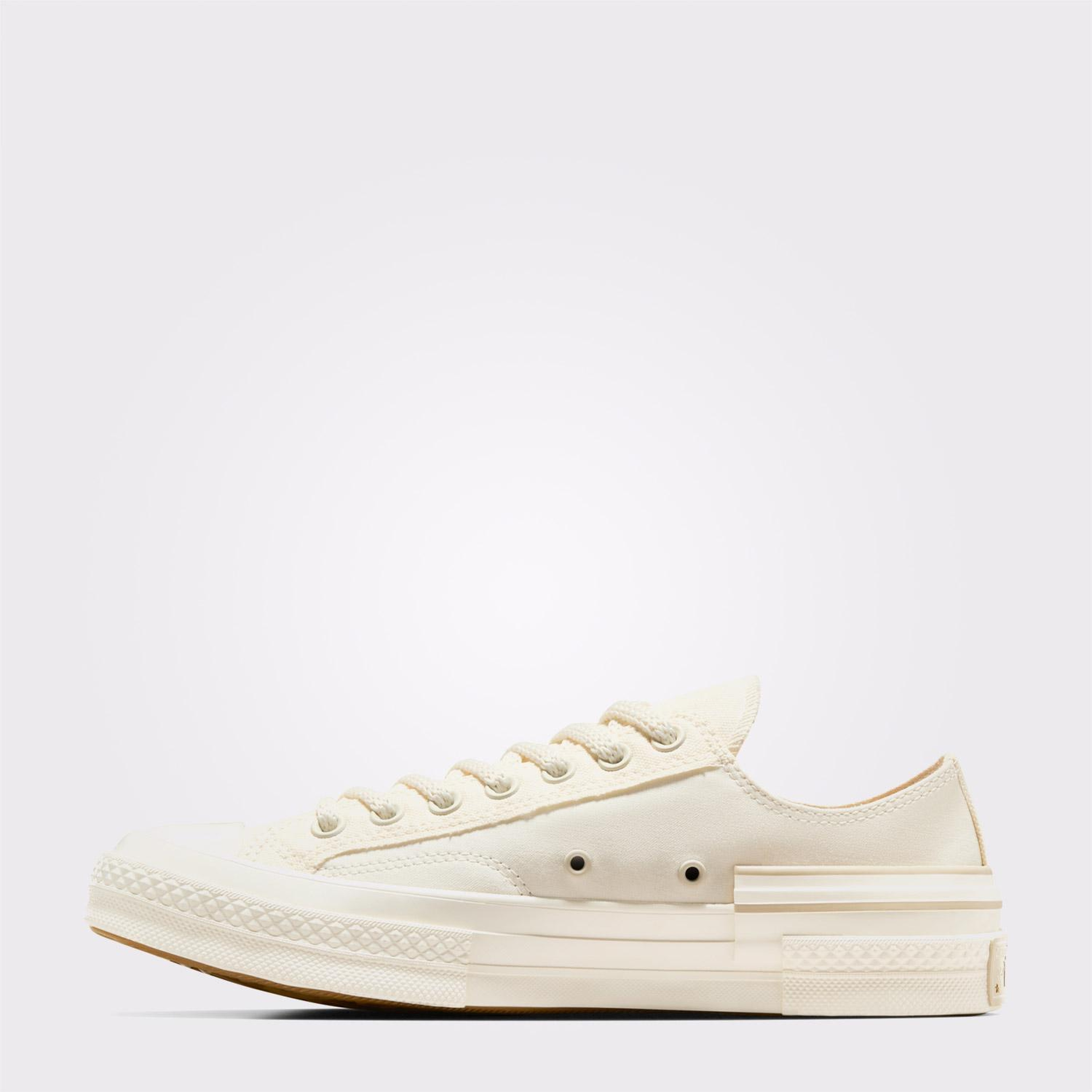 Converse Chuck 70 Hacked Heel Unisex Krem Platform Sneaker