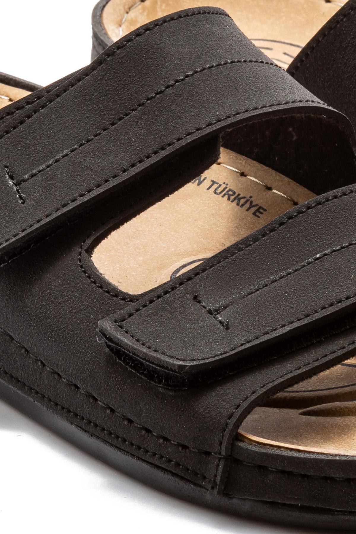 Sara Erkek Terlik Siyah 41/45