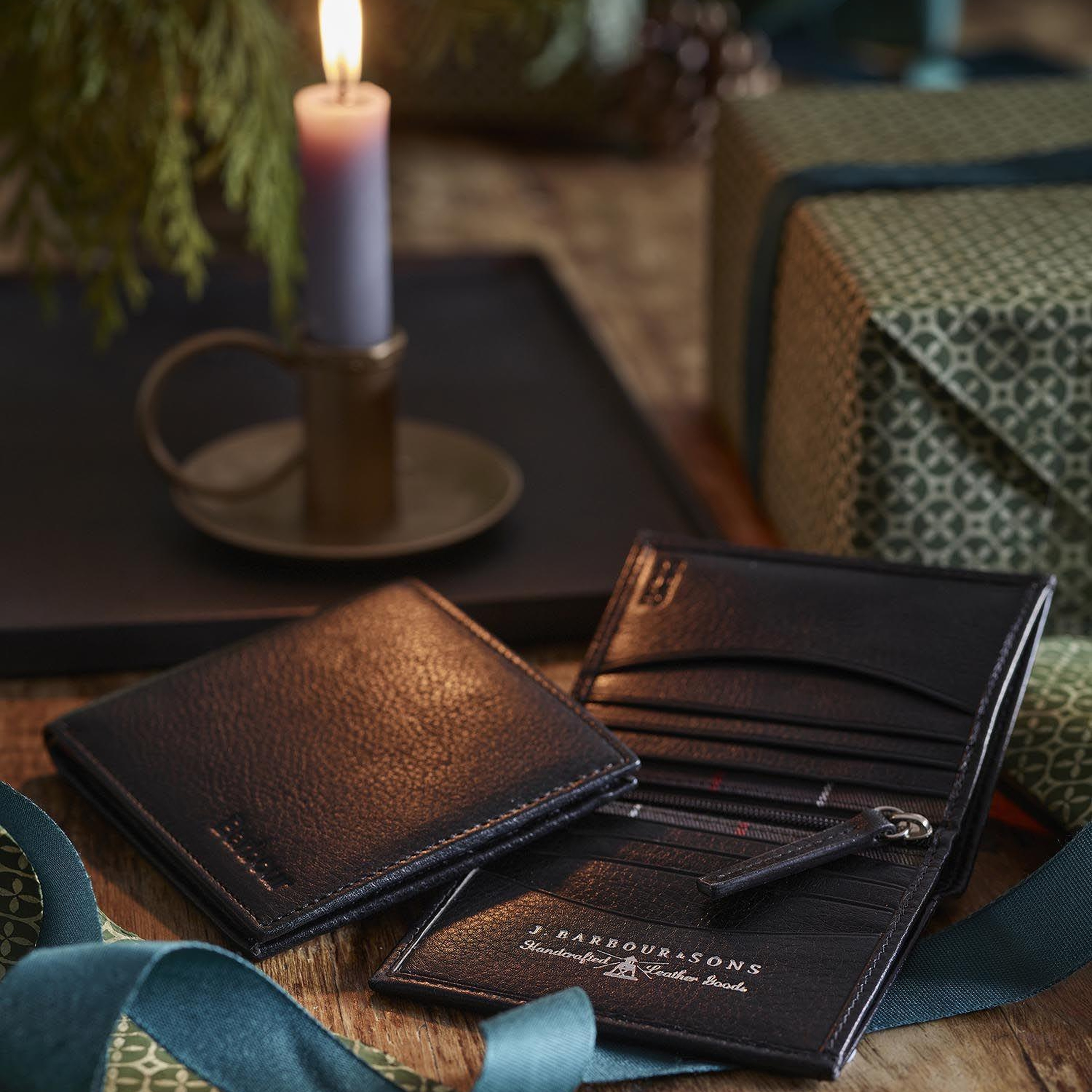 Barbour Colwell Deri Billfold Cüzdan