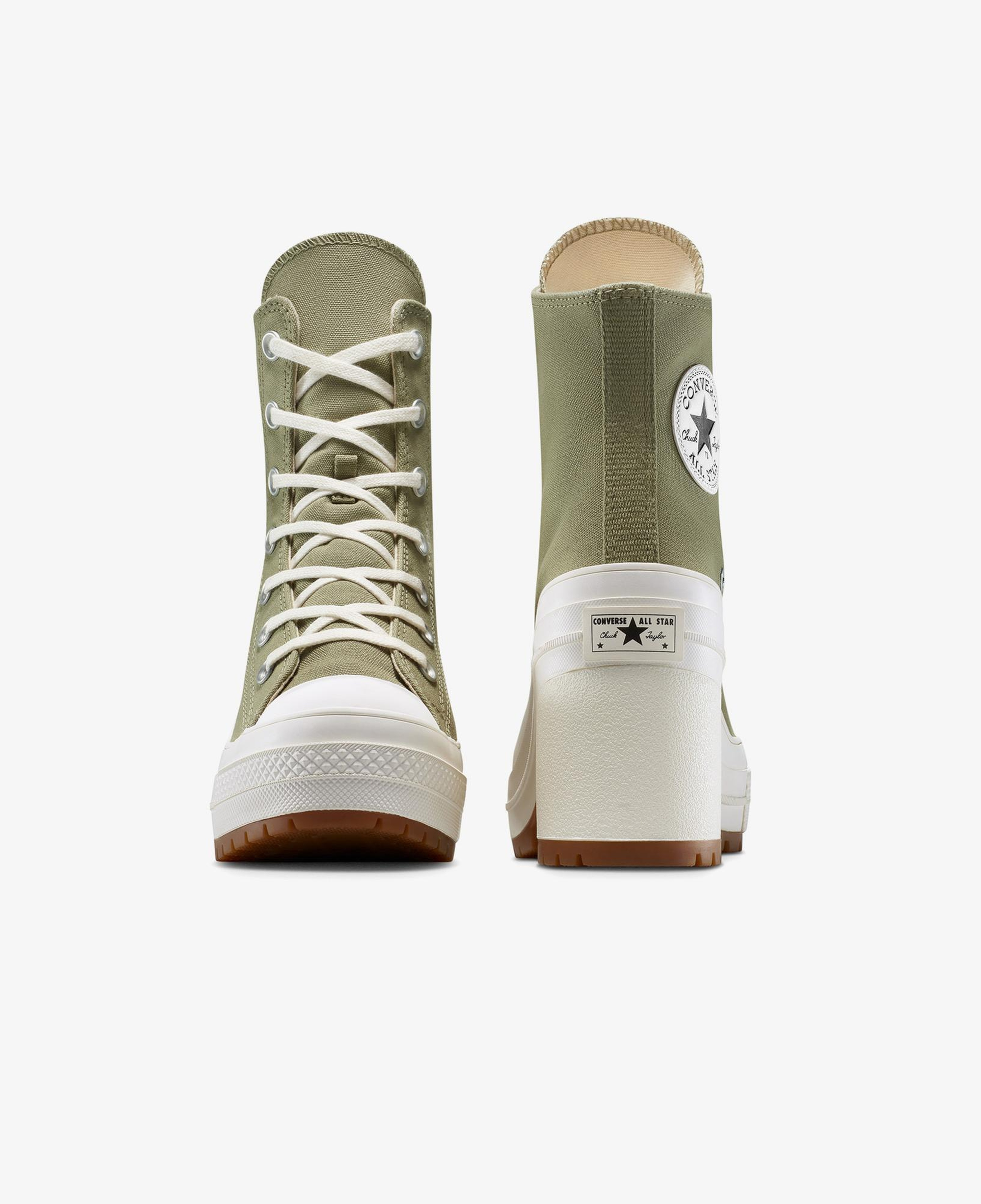 Converse Chuck 70 De Luxe Platform Unisex Haki Sneaker