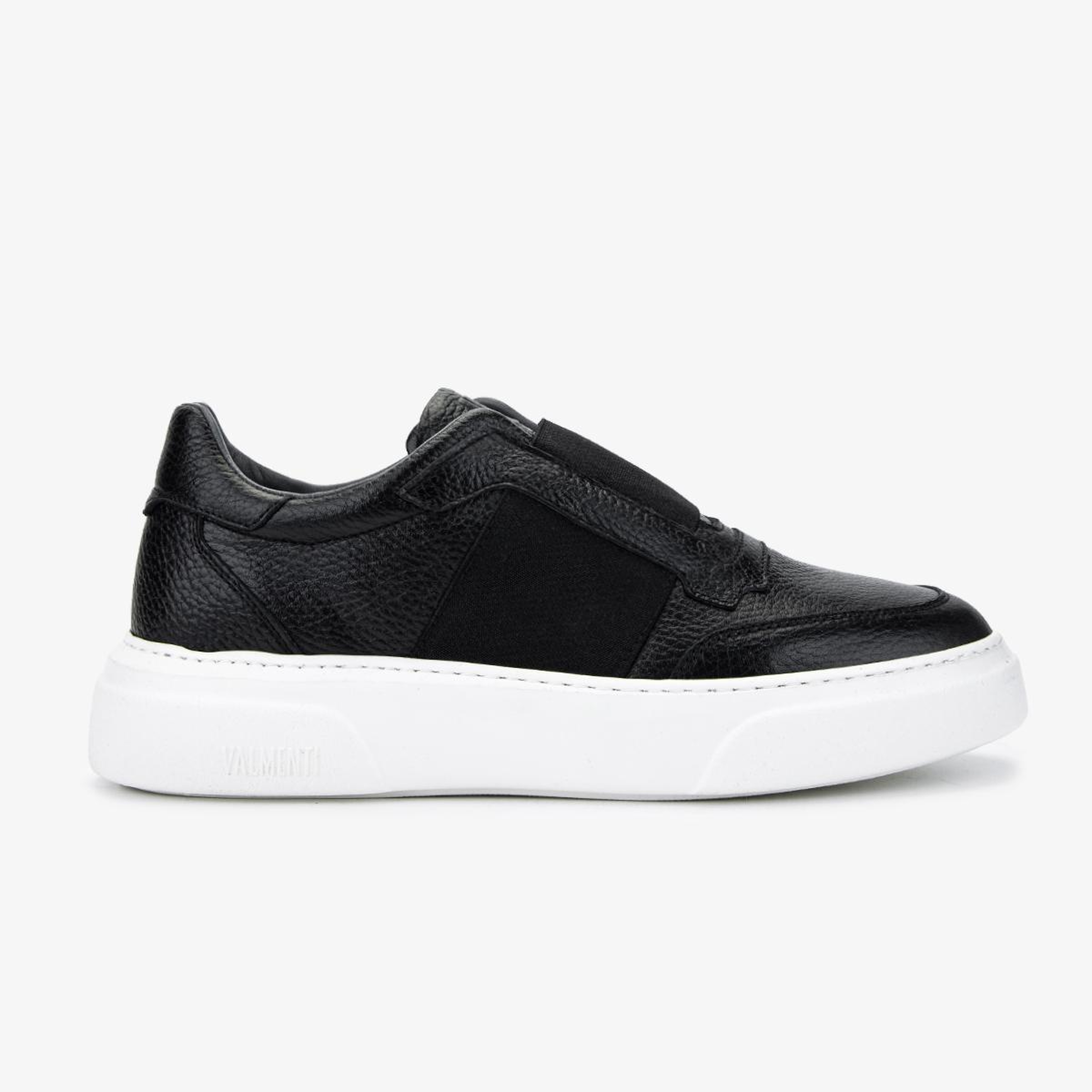 Valmenti Erkek Hakiki Deri Siyah Sneakers & Spor Ayakkabı
