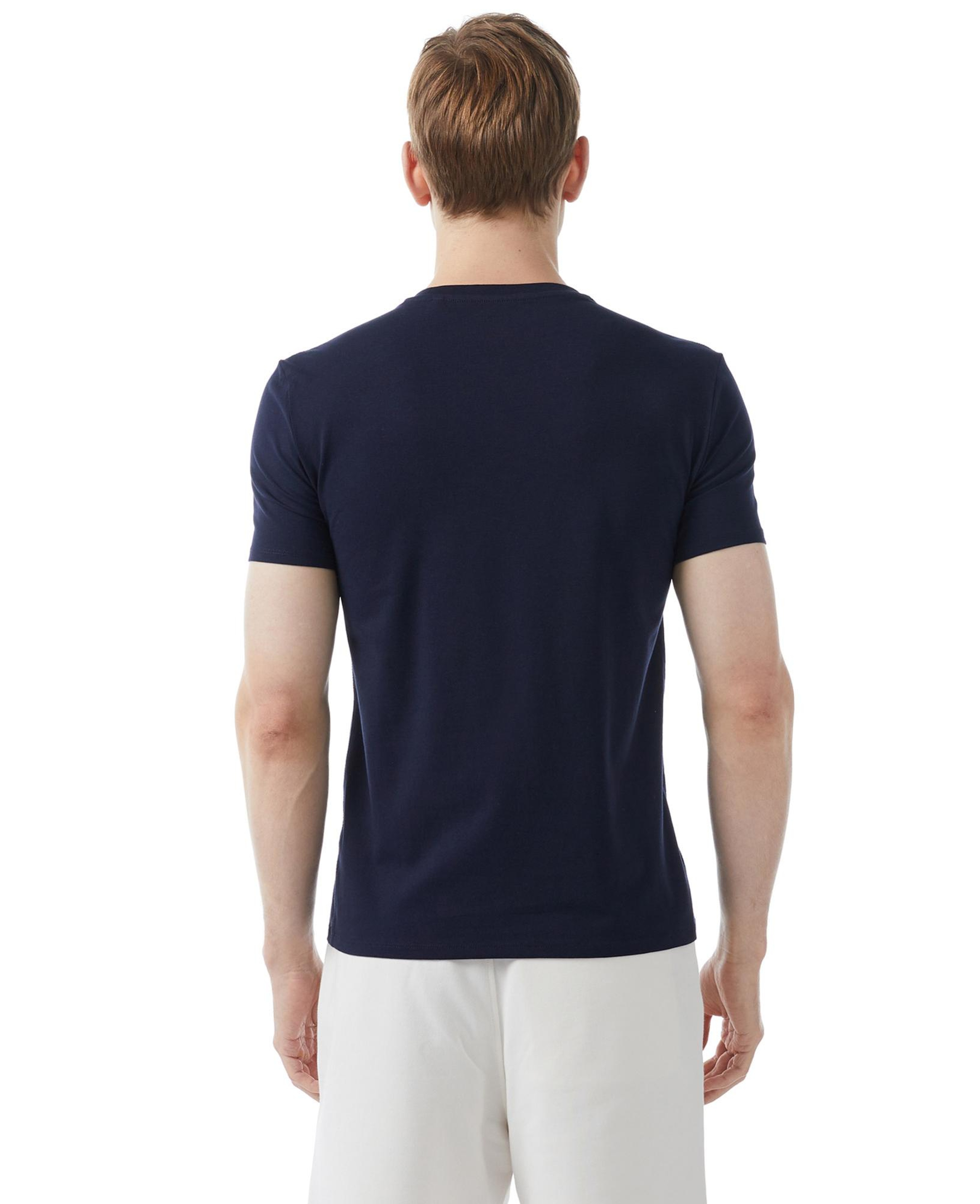 Guess Organic Stretch Jersey Erkek Lacivert T-Shirt