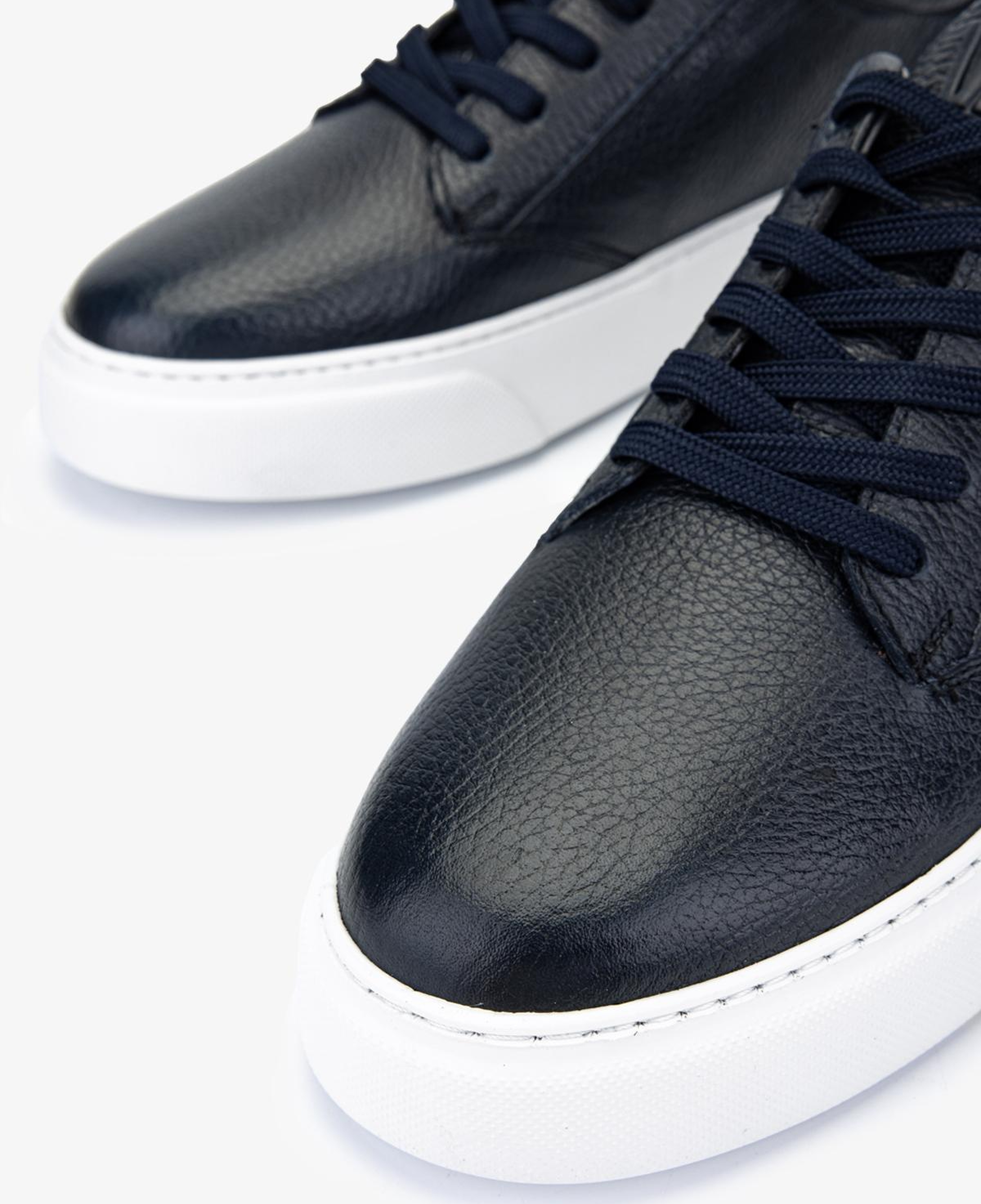 Valmenti Erkek Hakiki Deri Lacivert Sneakers & Spor Ayakkabı