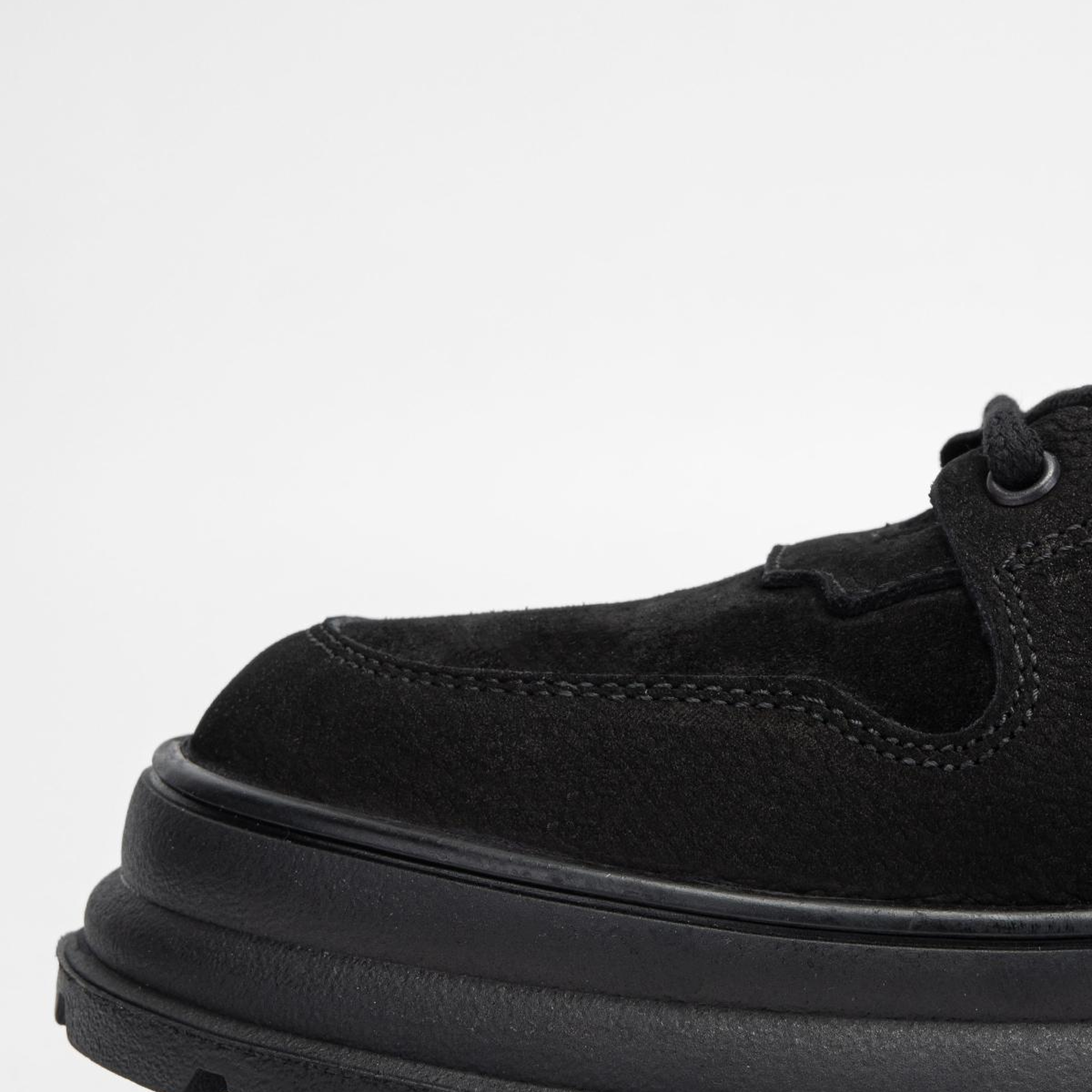 Valmenti Erkek Hakiki Deri Siyah Nubuk Casual Bot