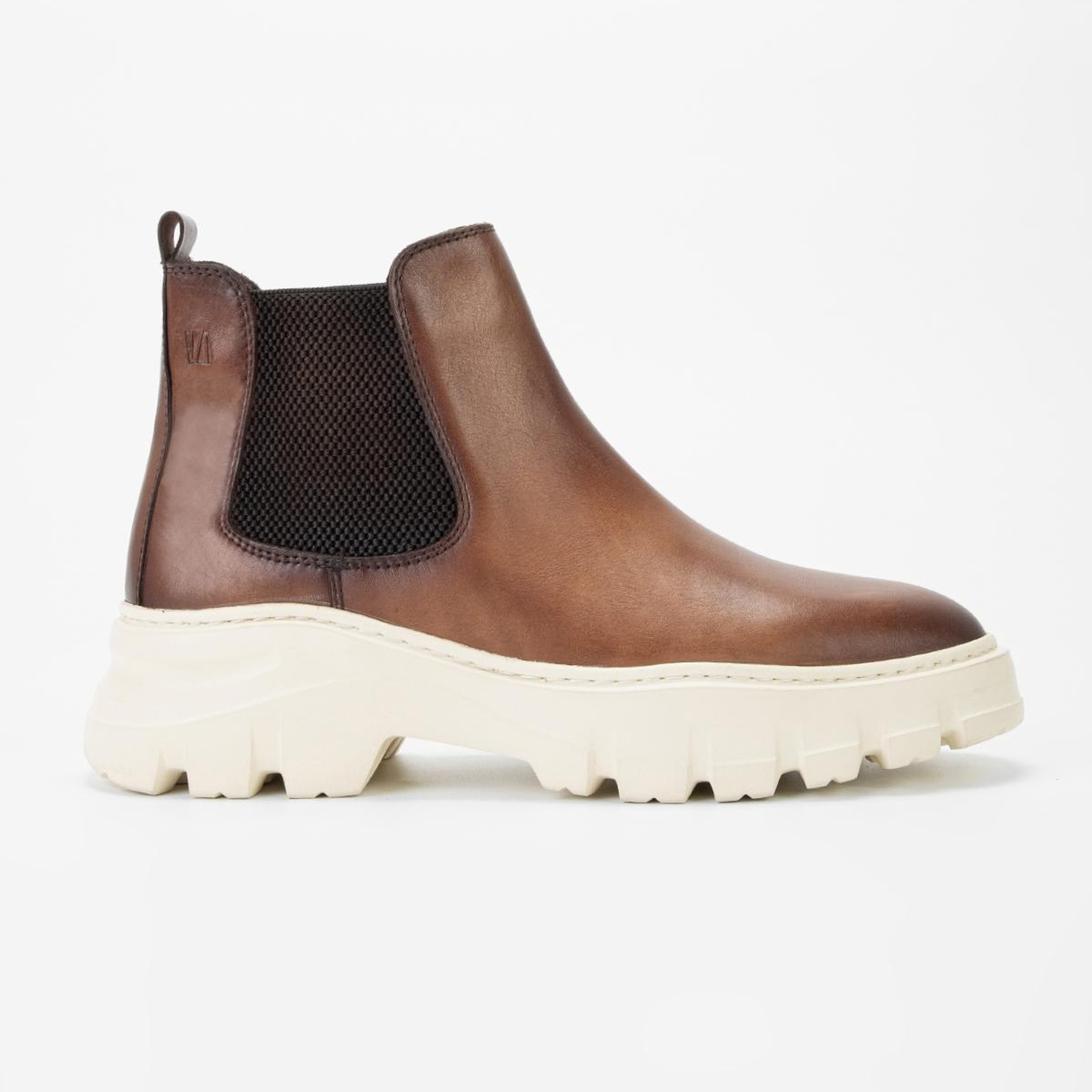 Valmenti Erkek Hakiki Deri Kahverengi Casual Bot