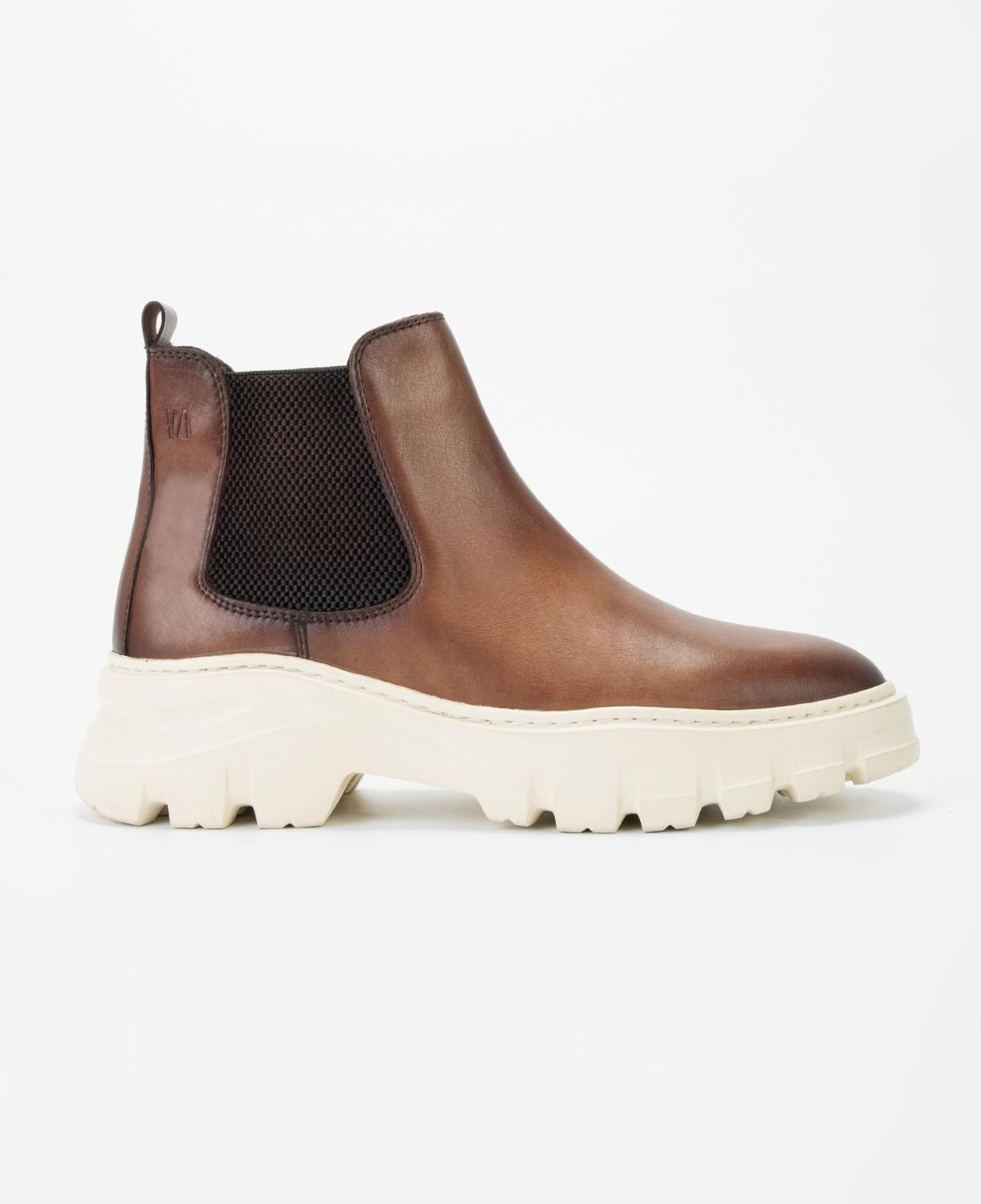 Valmenti Erkek Hakiki Deri Kahverengi Casual Bot