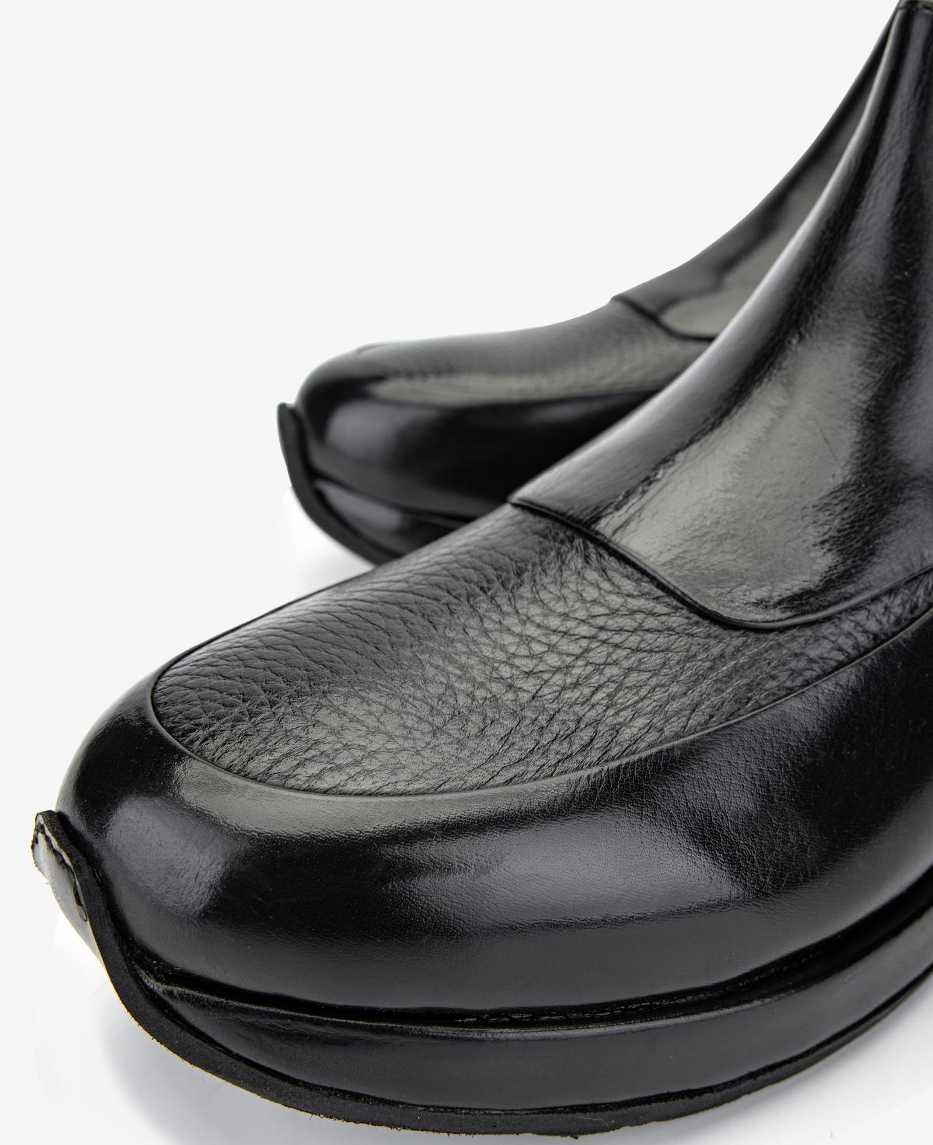 Valmenti Erkek Hakiki Deri Siyah Casual Bot