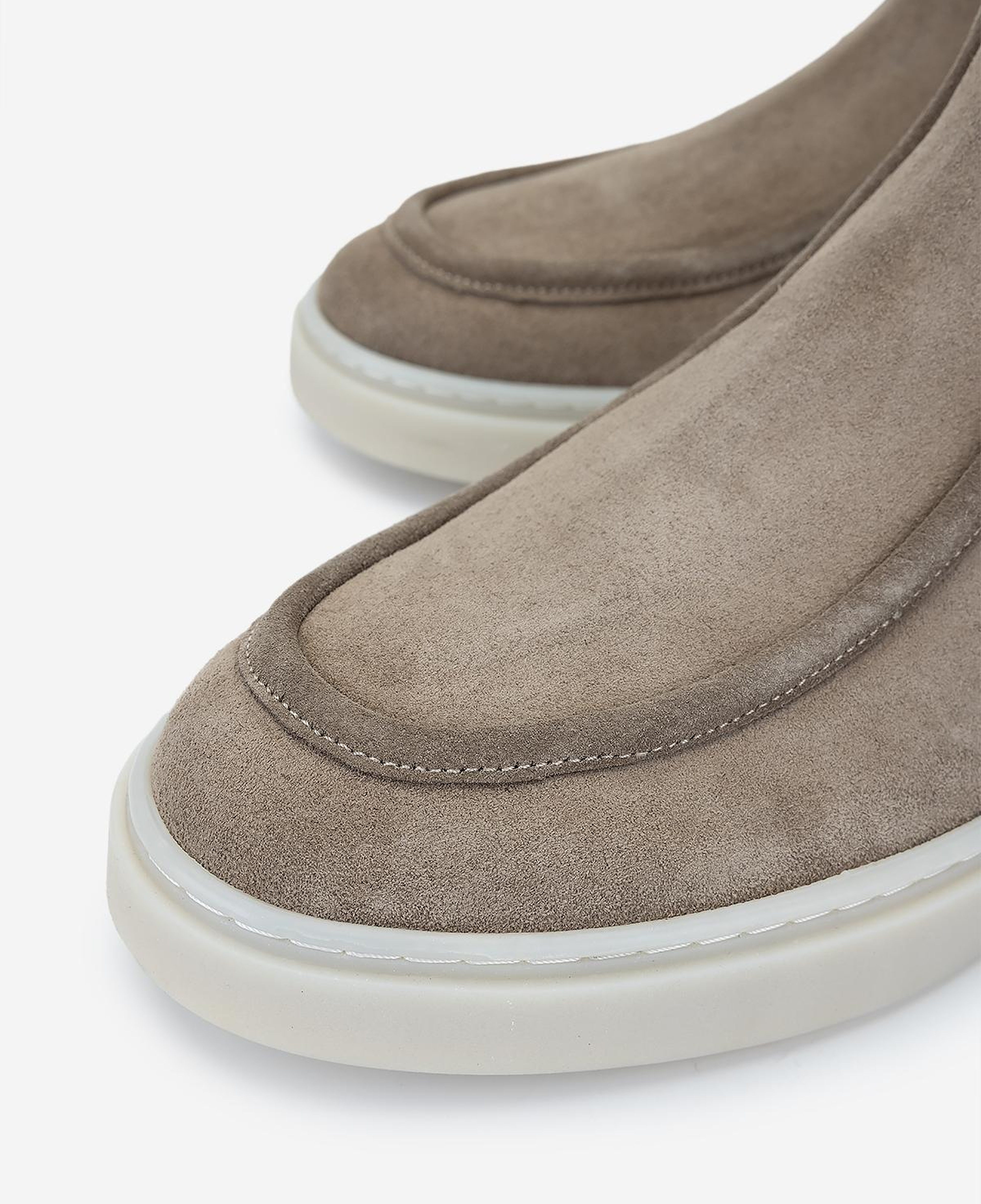 Valmenti Erkek Hakiki Deri Vizon Süet Casual Bot