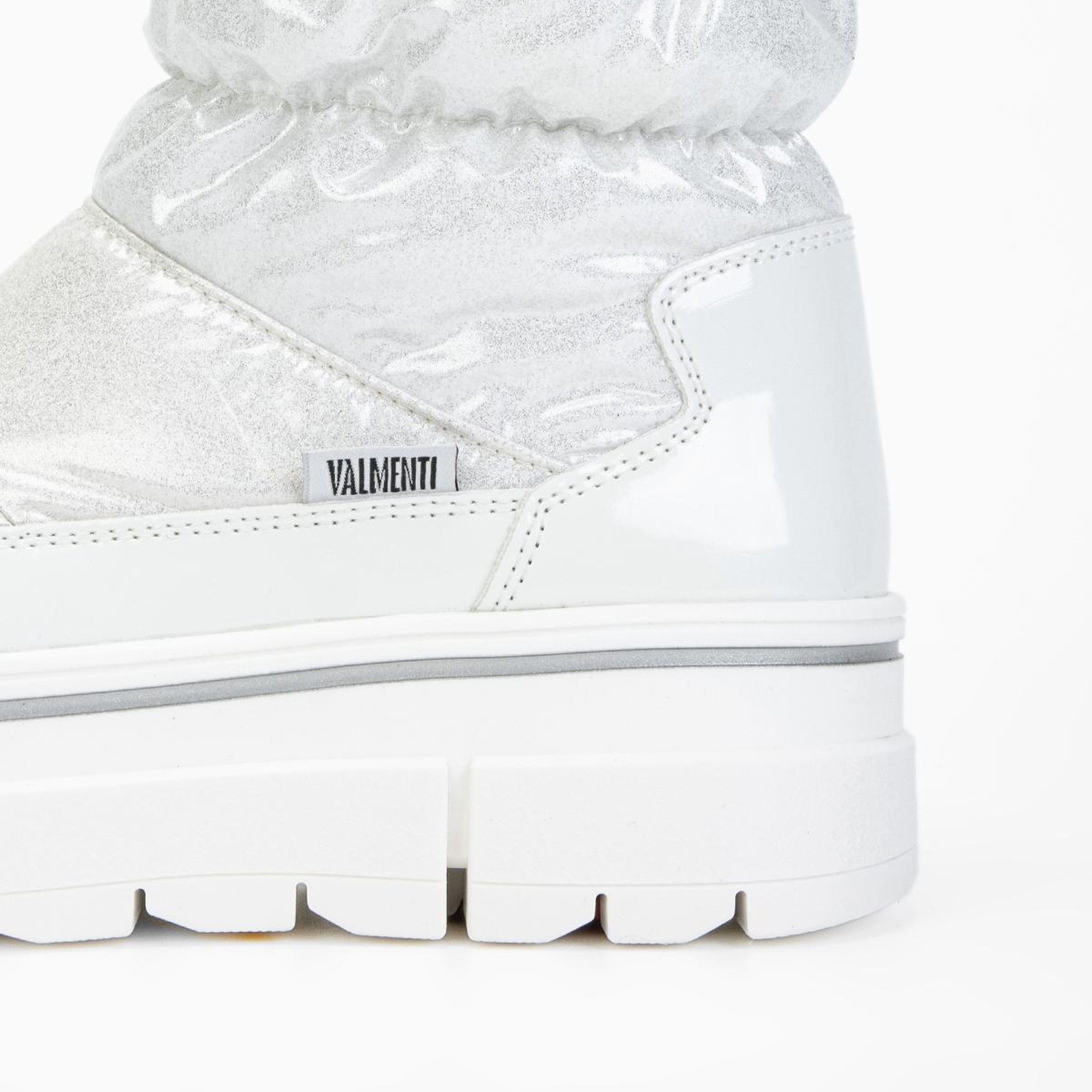 Othree Kadın Deri & Tekstil Beyaz Kar Botu