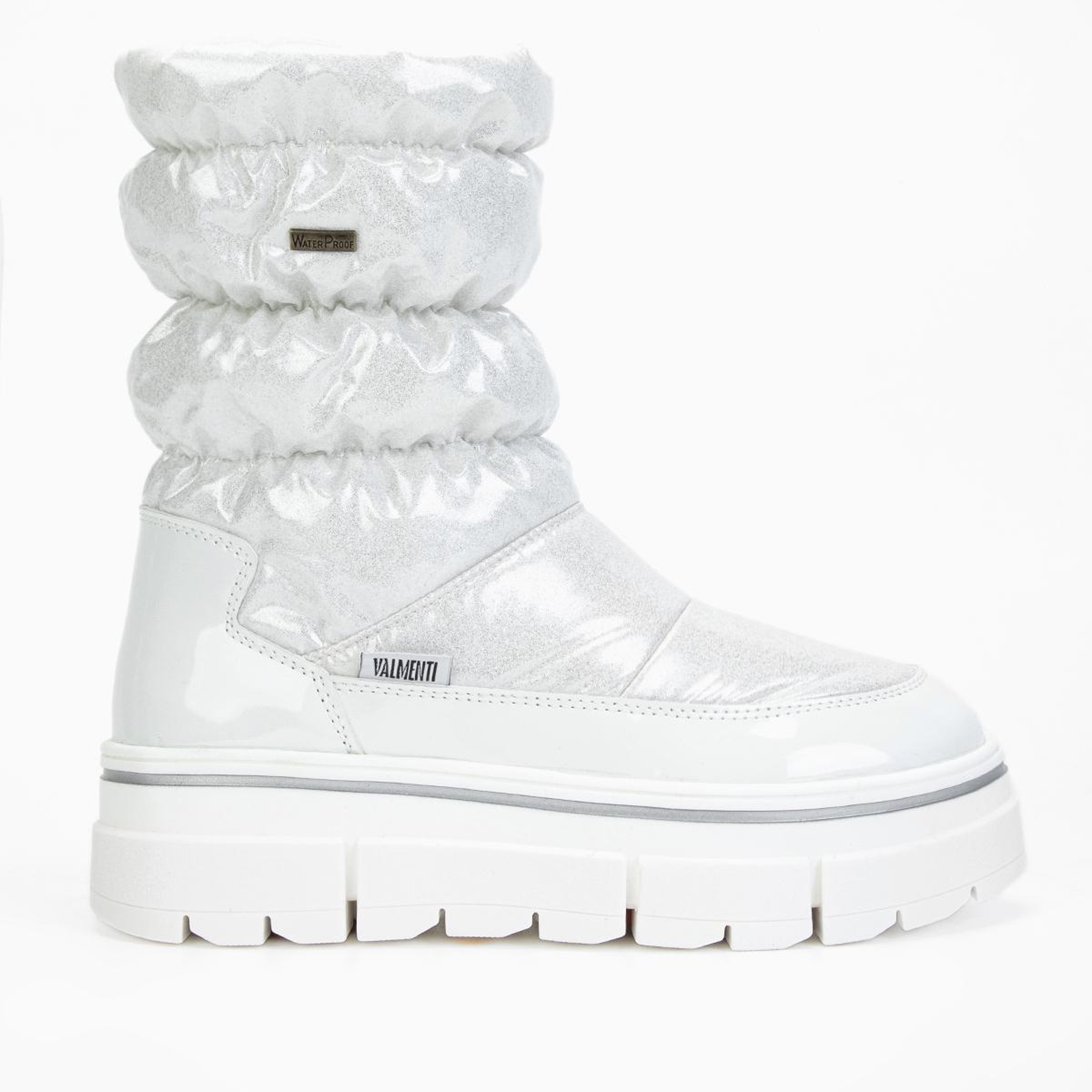 Othree Kadın Deri & Tekstil Beyaz Kar Botu