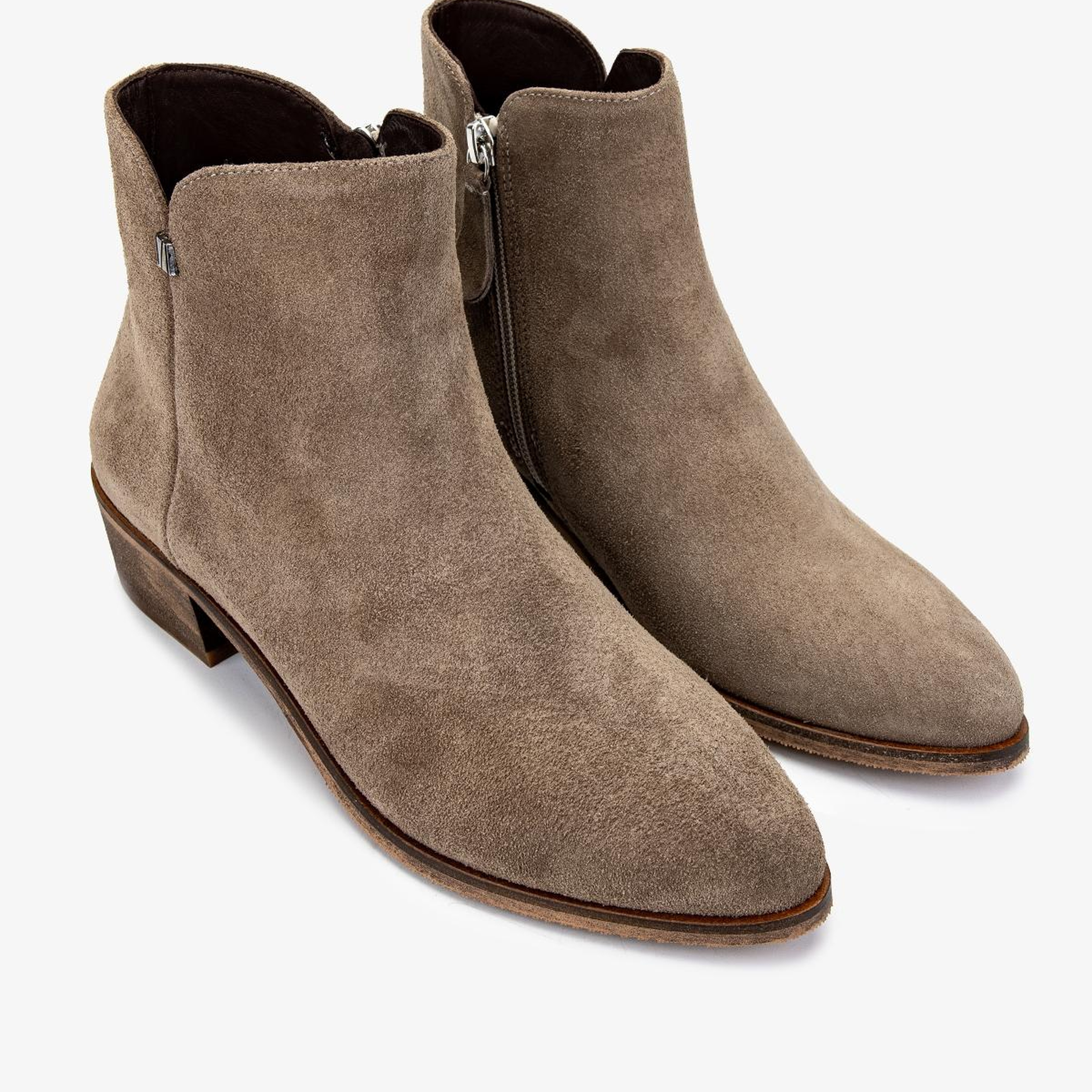 Valmenti Kadın Hakiki Deri Vizon Topuklu Bot