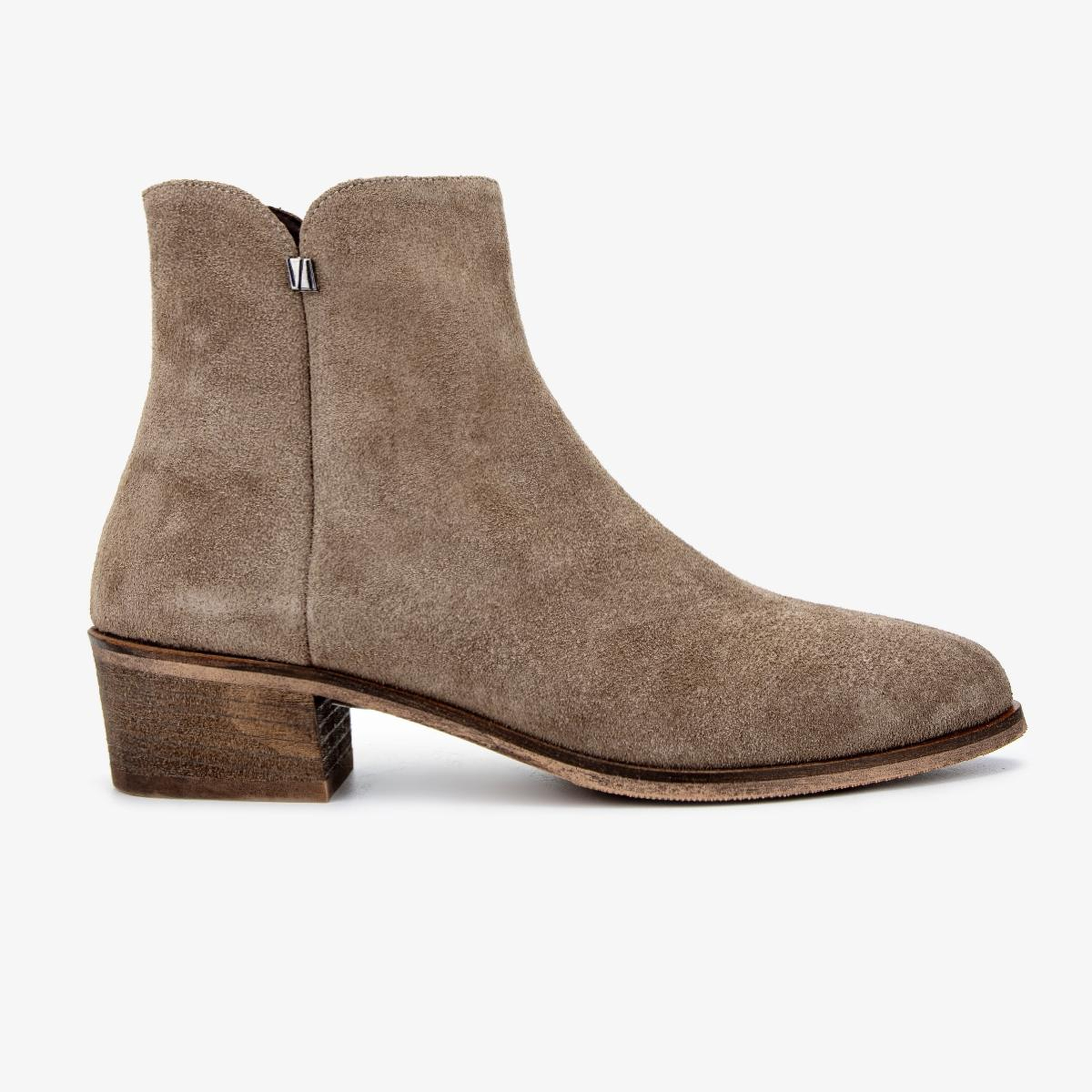 Valmenti Kadın Hakiki Deri Vizon Topuklu Bot